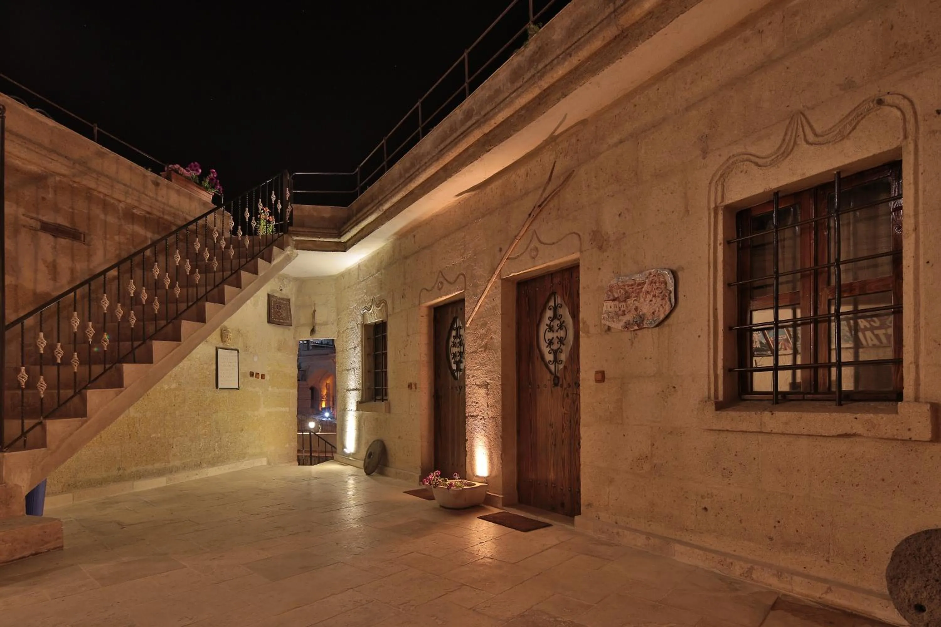 Floor plan in Center Cave House