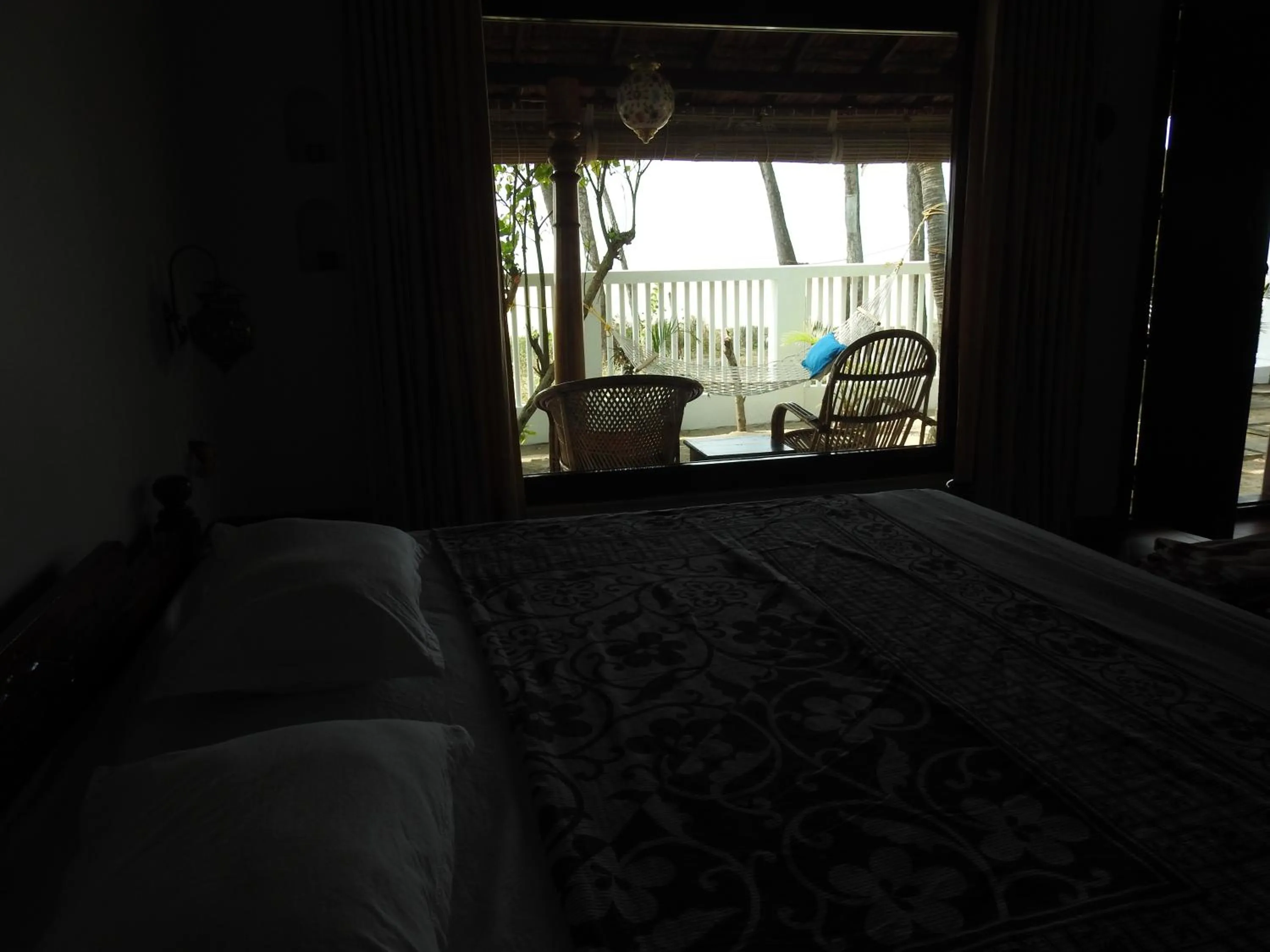 Bed in Alleppey Beach Garden