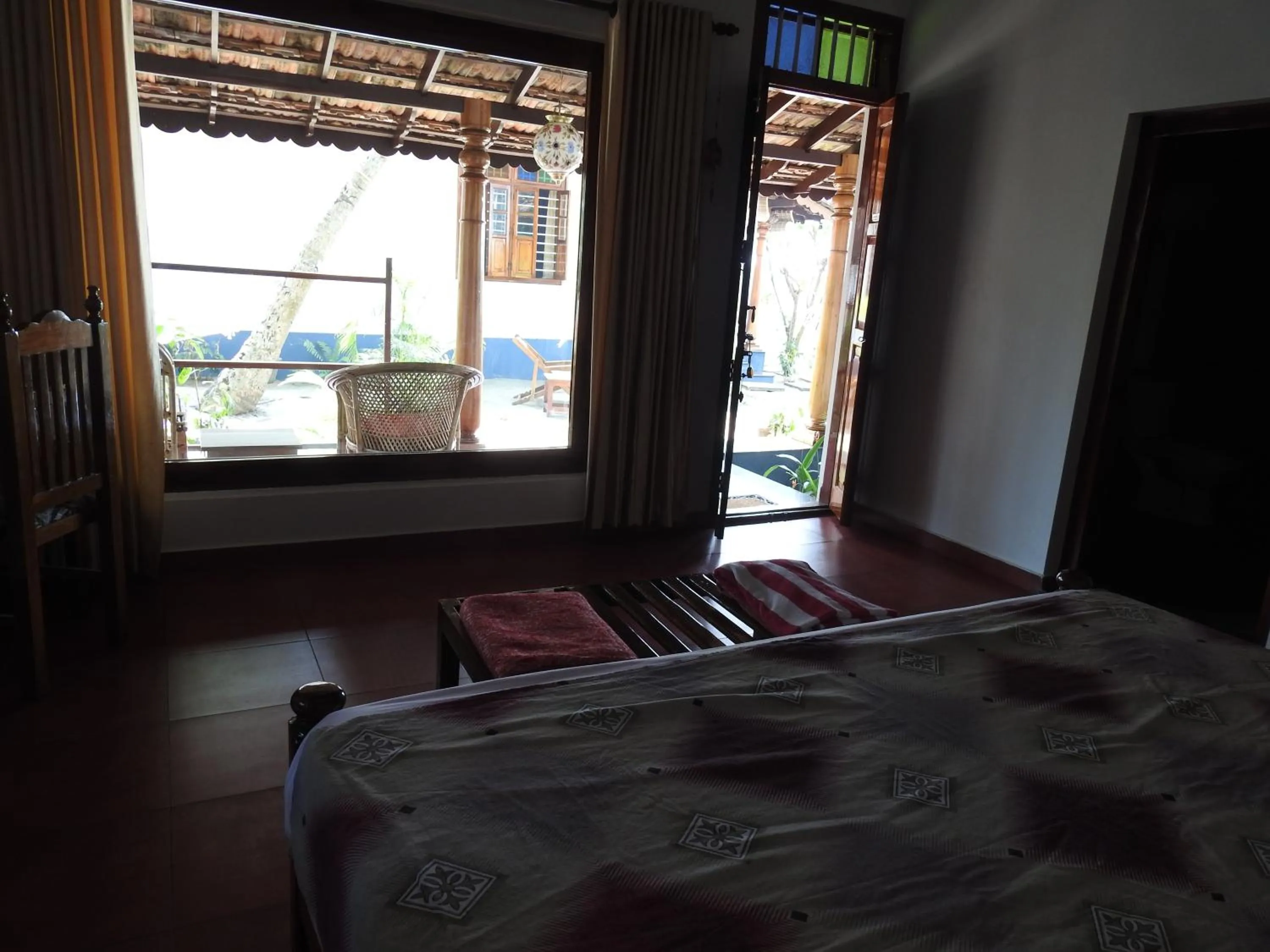 Bed in Alleppey Beach Garden