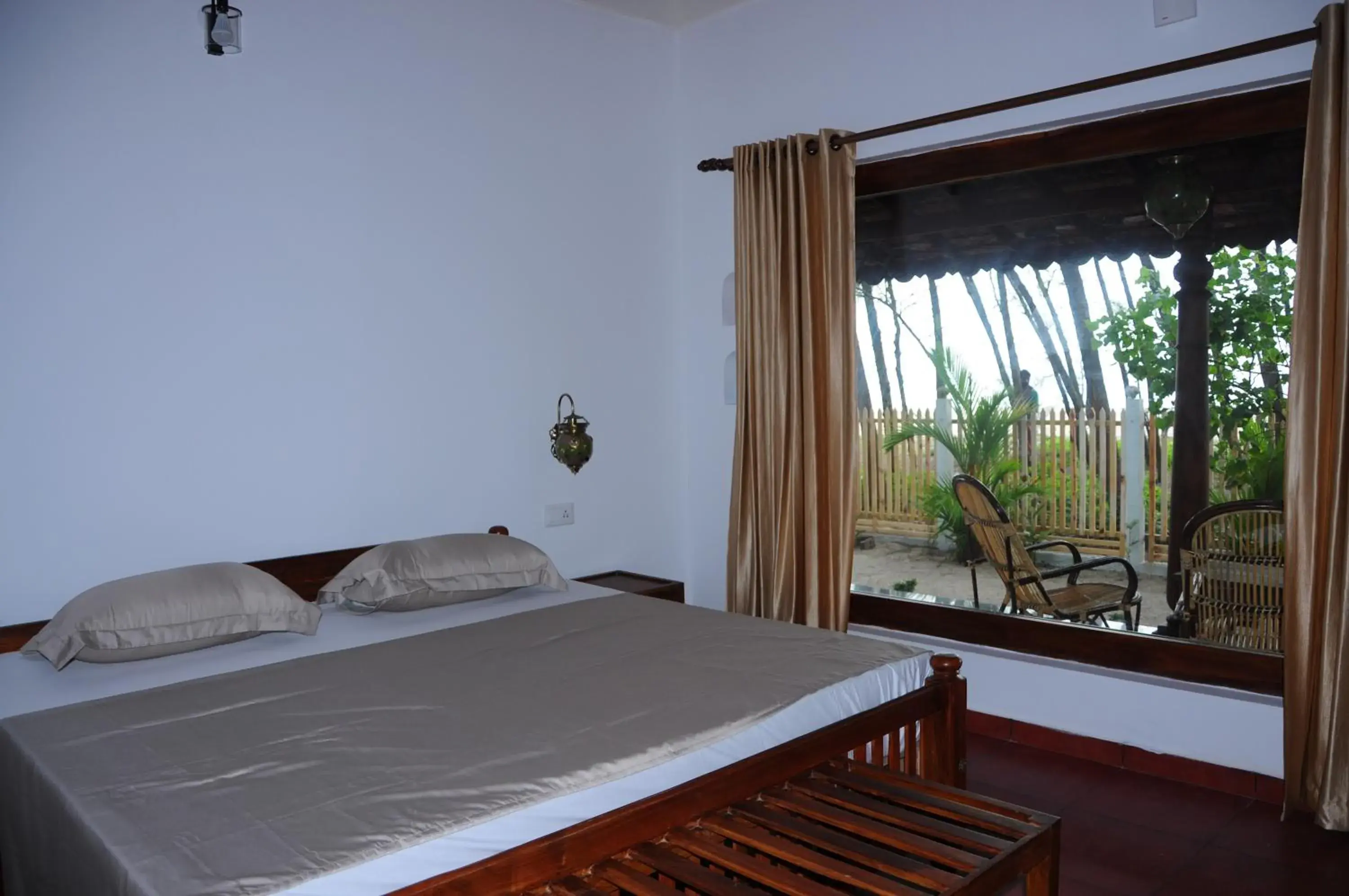 King Room with Sea View in Alleppey Beach Garden King Room with Sea View in Alleppey Beach Garden