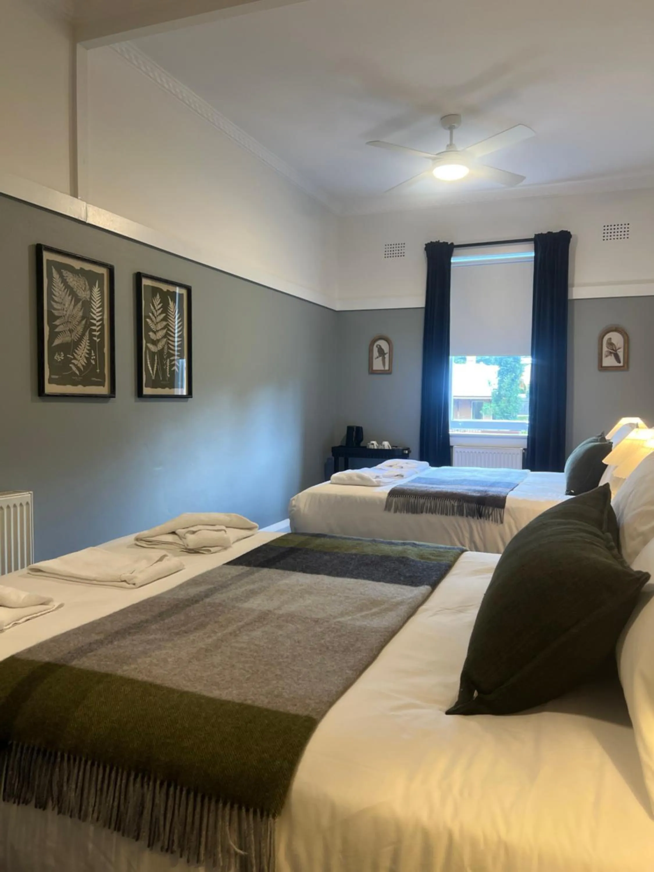 Bed in Bundanoon Hotel