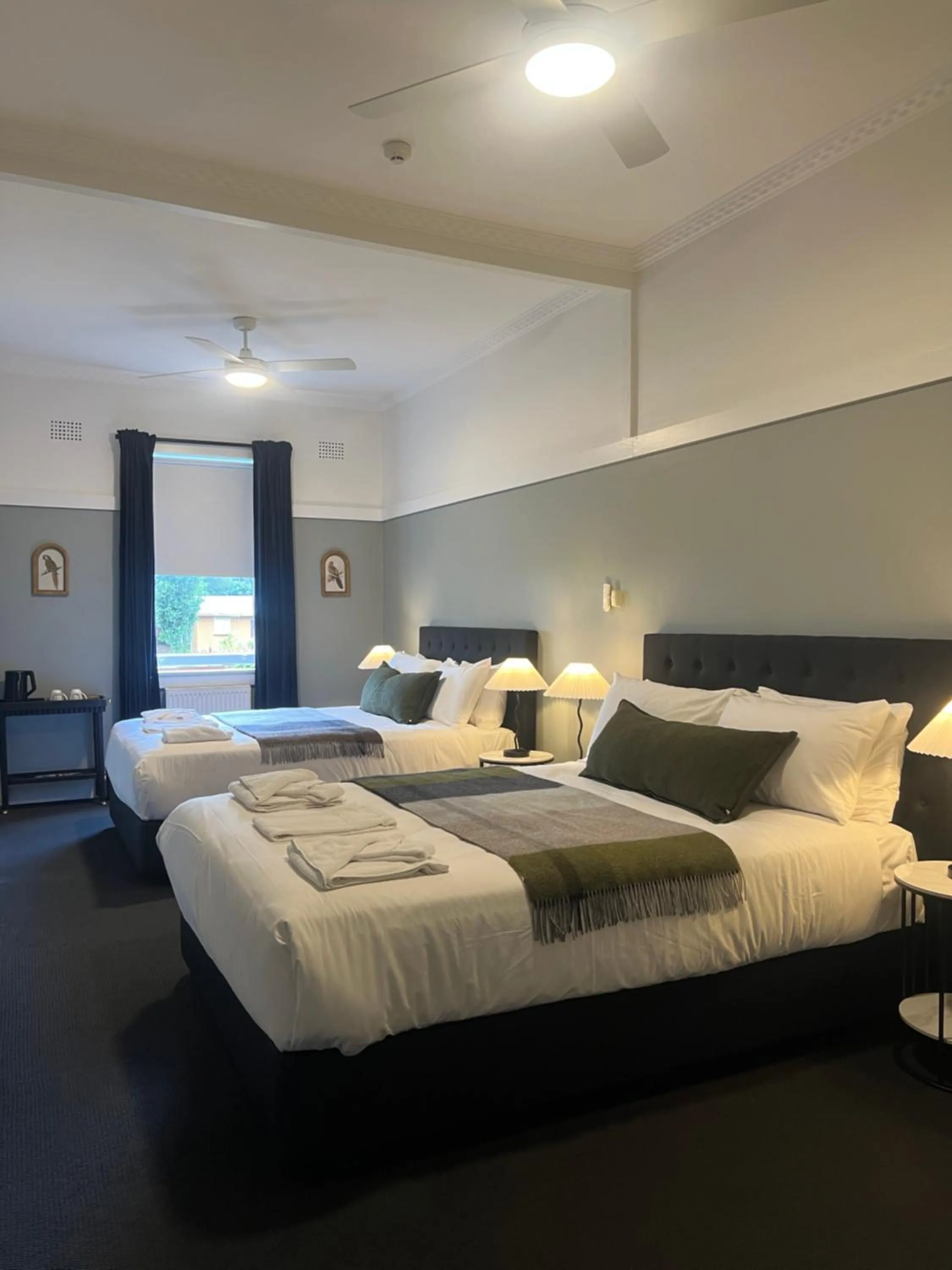 Bed in Bundanoon Hotel