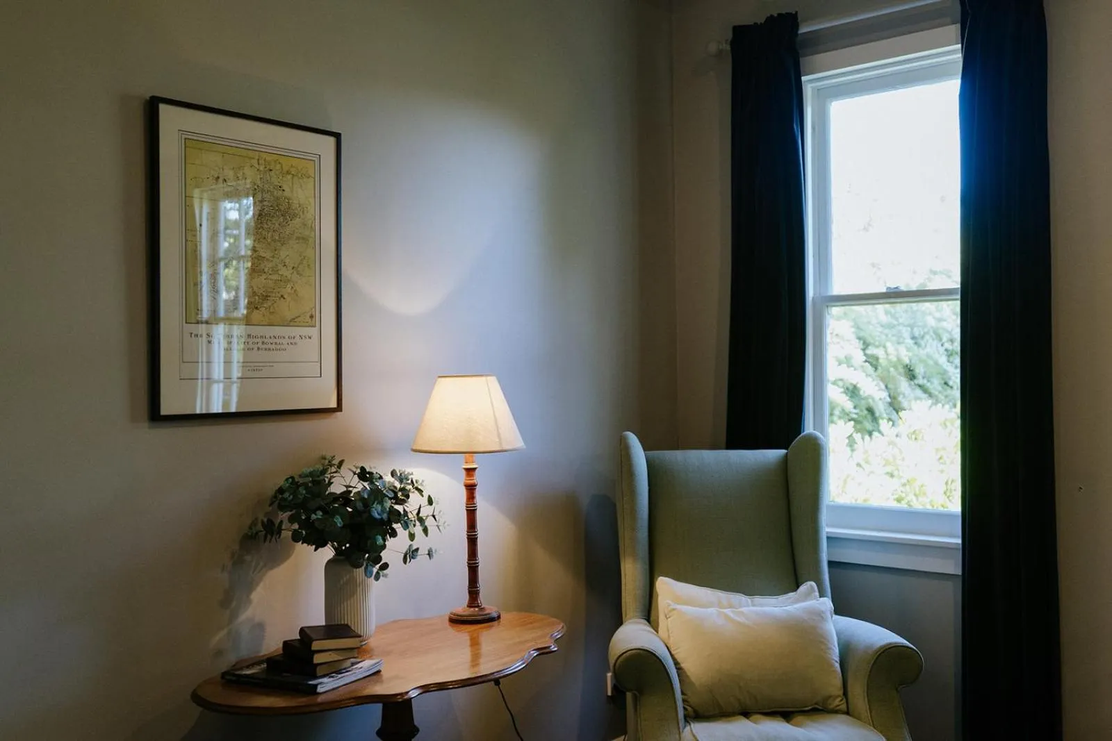 Seating area in Bundanoon Hotel