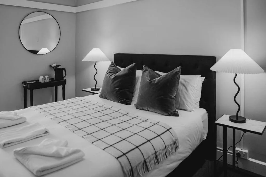 Bed in Bundanoon Hotel