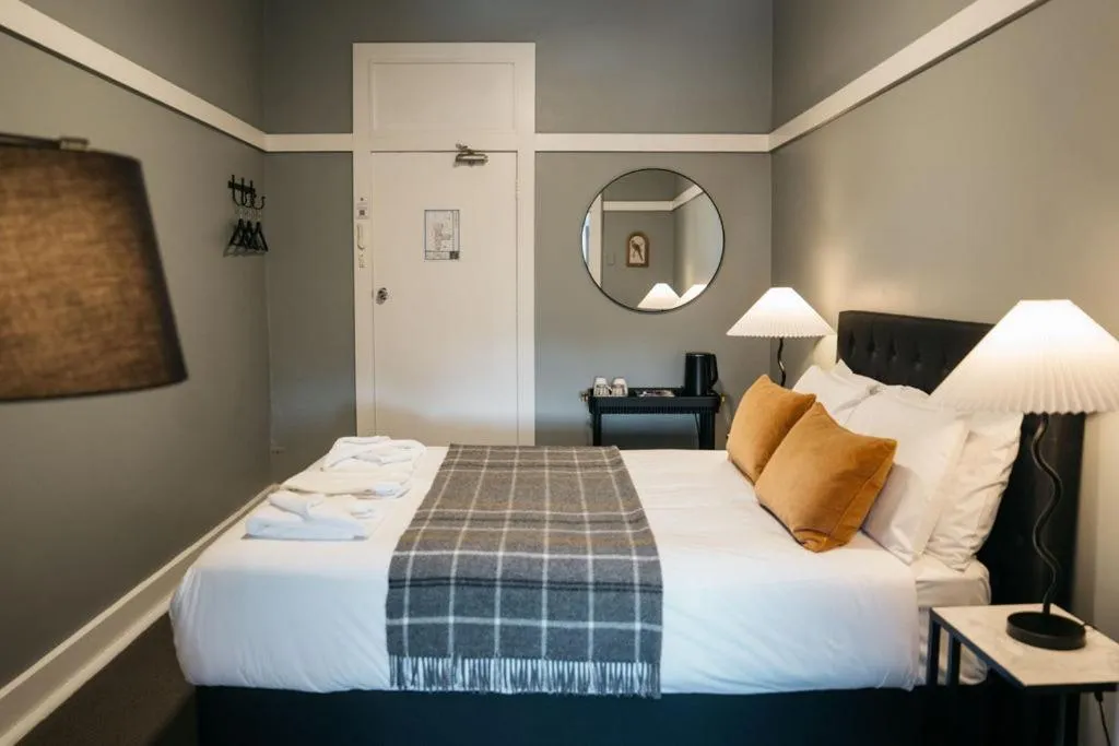 Bed in Bundanoon Hotel