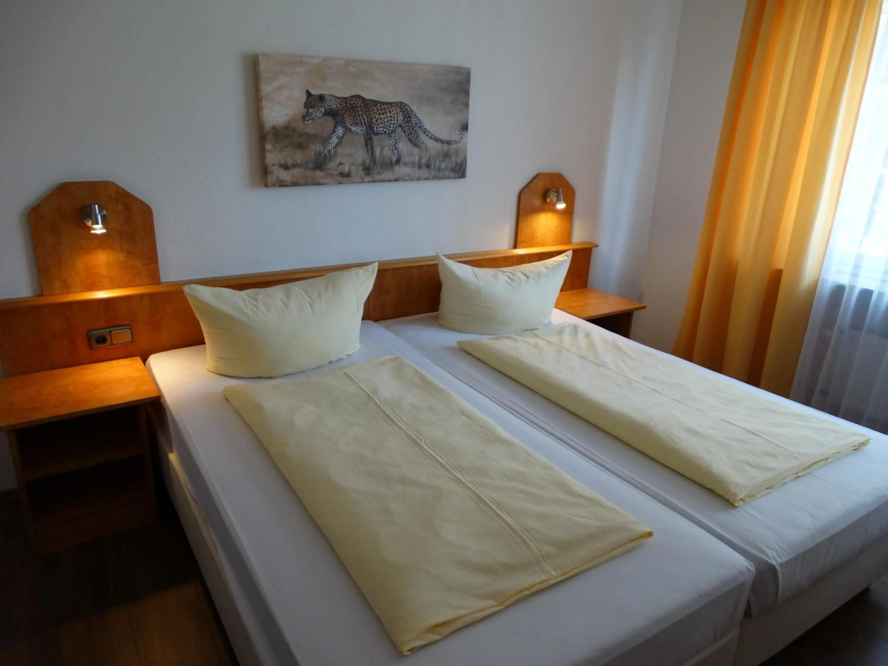 Bed in Hotel Sonne - Haus 1