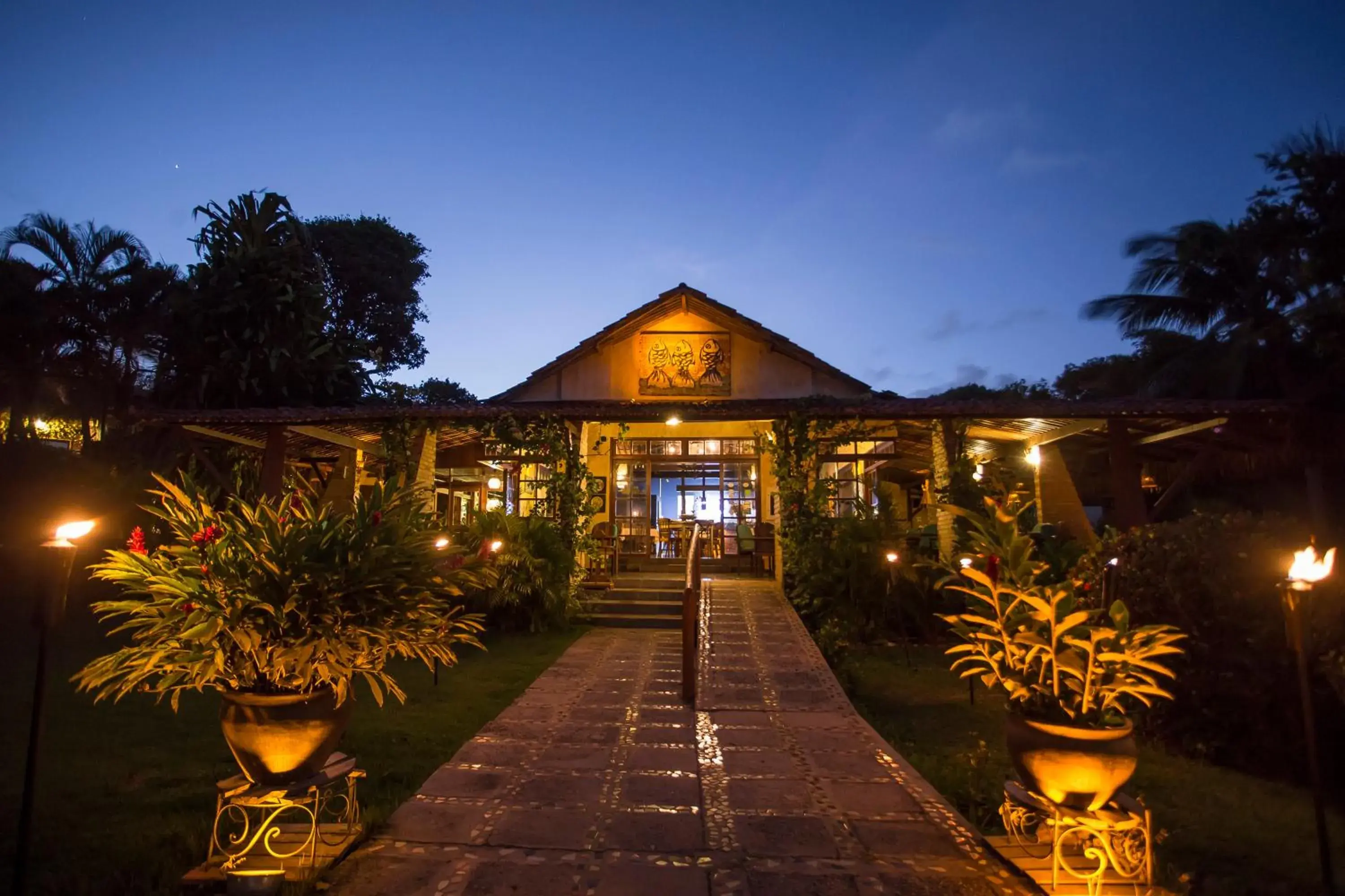 Property building in Hotel Ponta do Madeiro Property building in Hotel Ponta do Madeiro