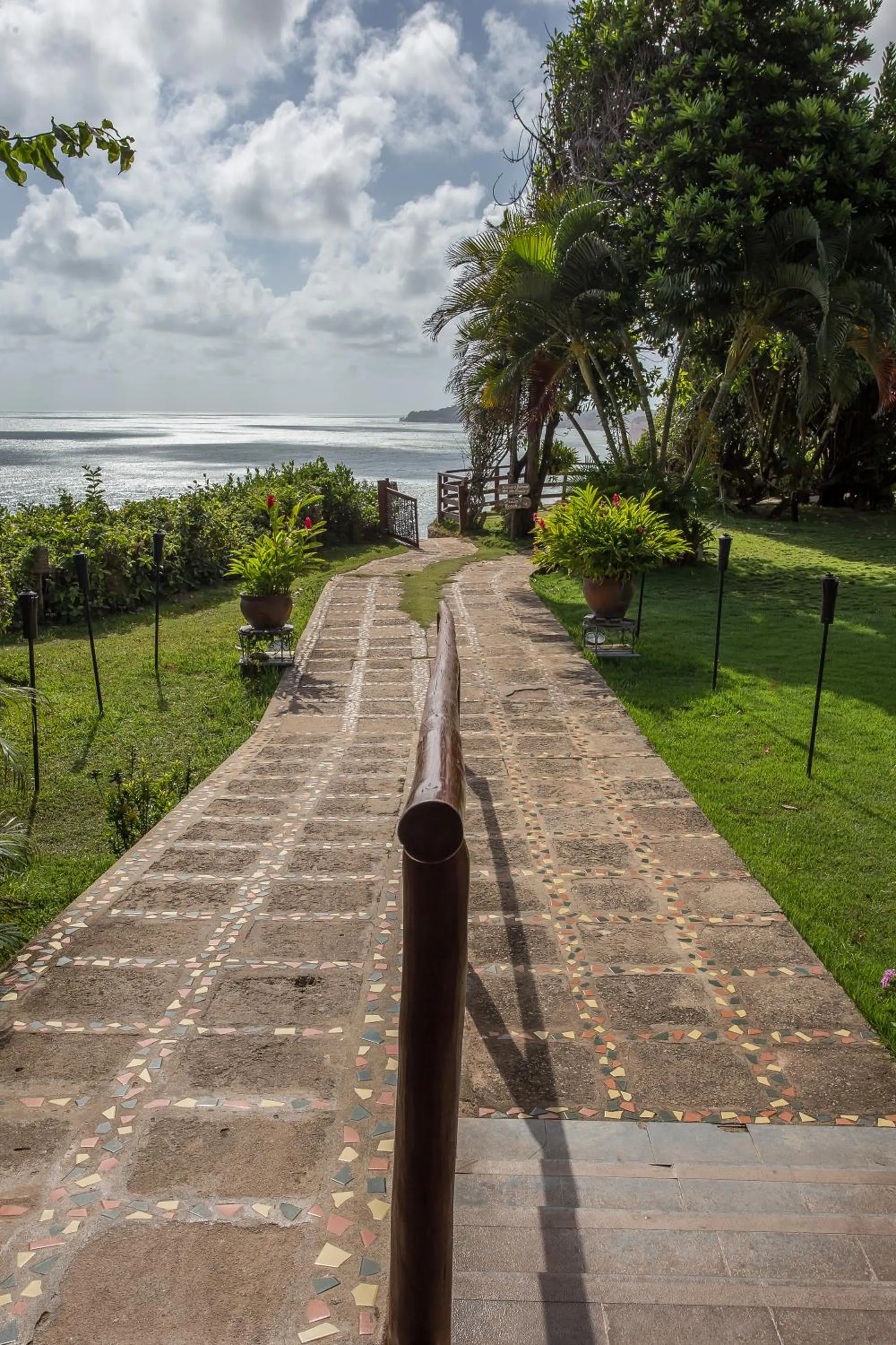 Garden in Hotel Ponta do Madeiro