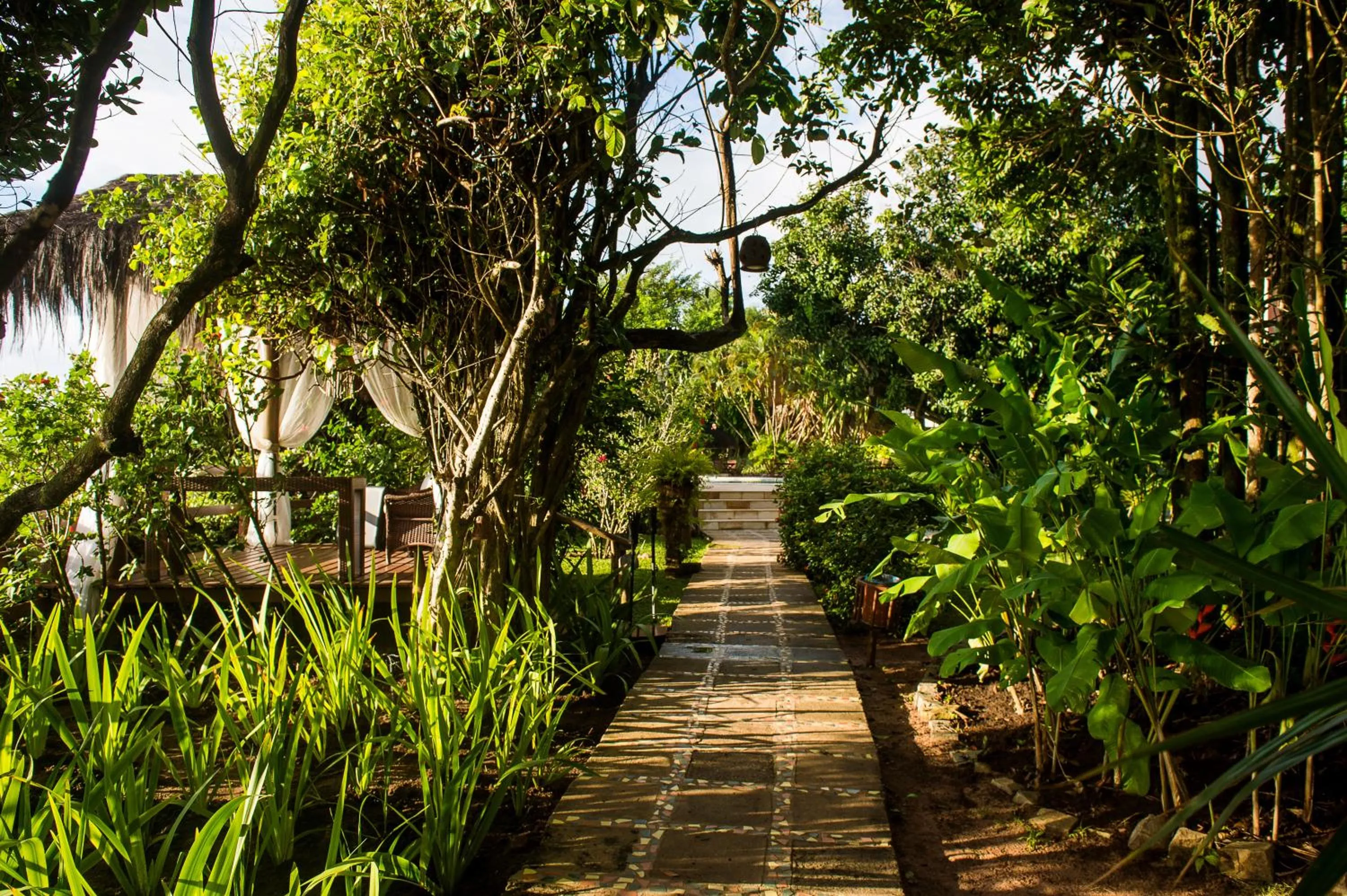Garden in Hotel Ponta do Madeiro