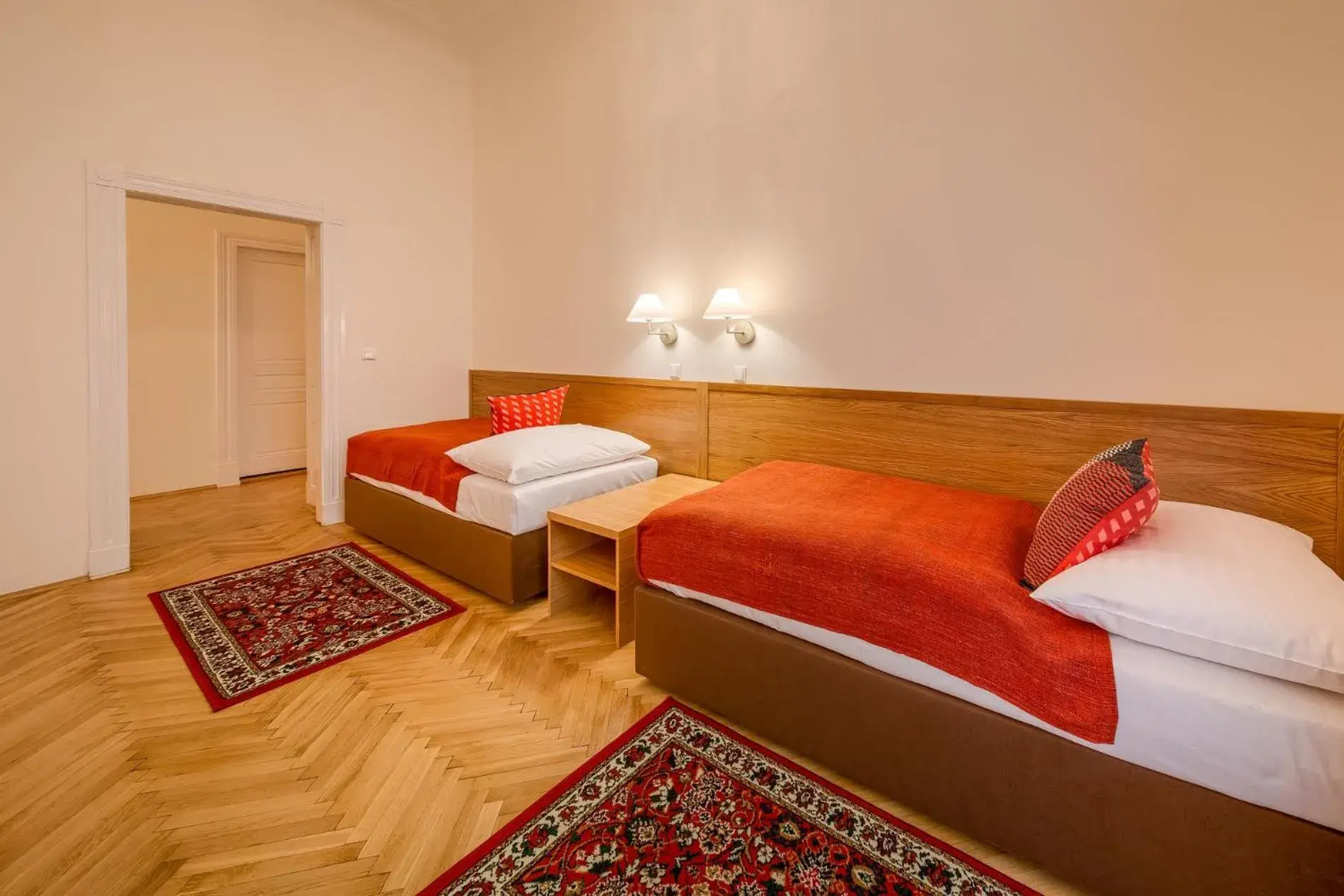 Bedroom, Bed in Apartments 39 Wenceslas Square Bedroom, Bed in Apartments 39 Wenceslas Square