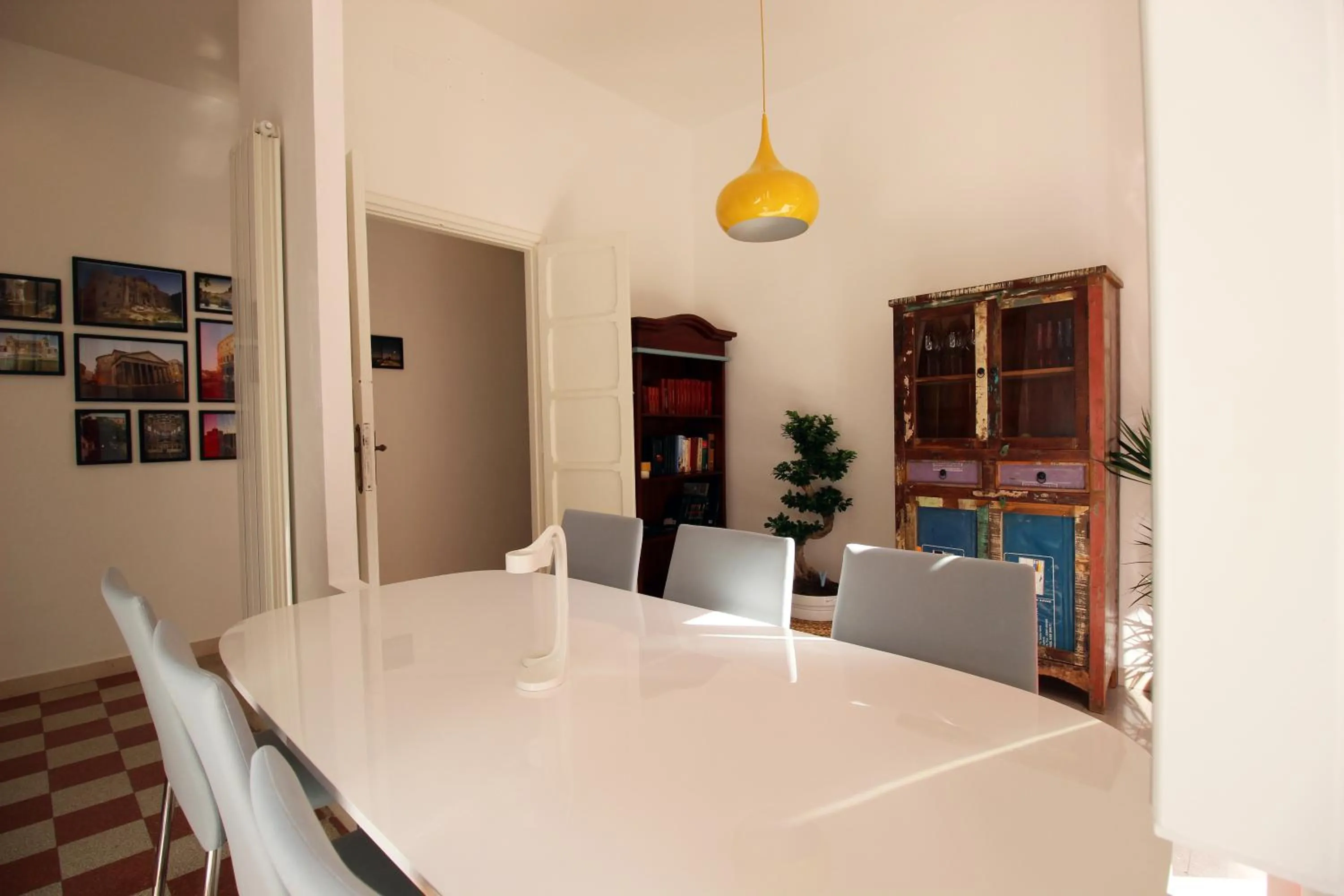 Living room in Apartment Ostiense Piramide Station