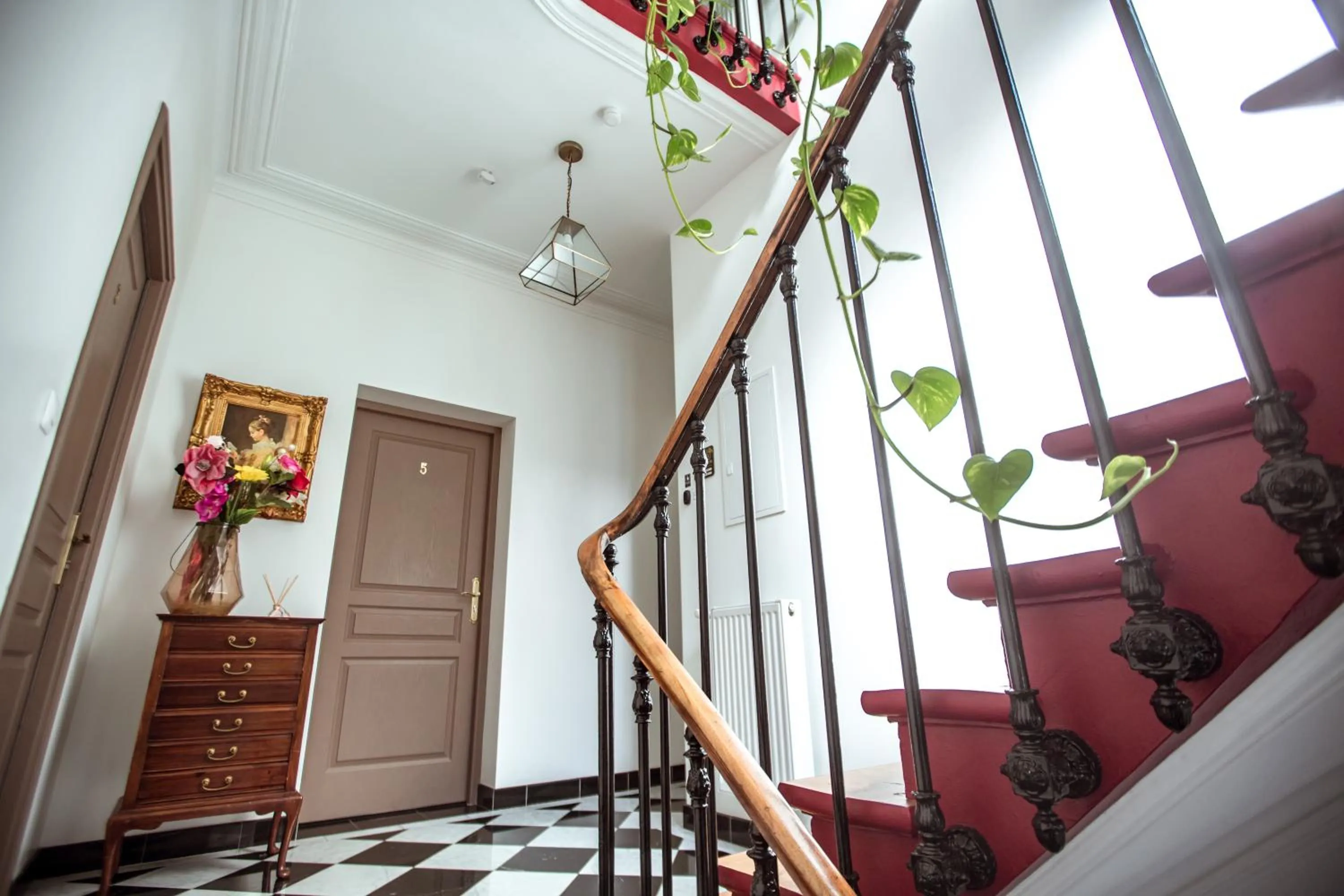 Decorative detail in La Maison Gobert Paris Hotel Particulier