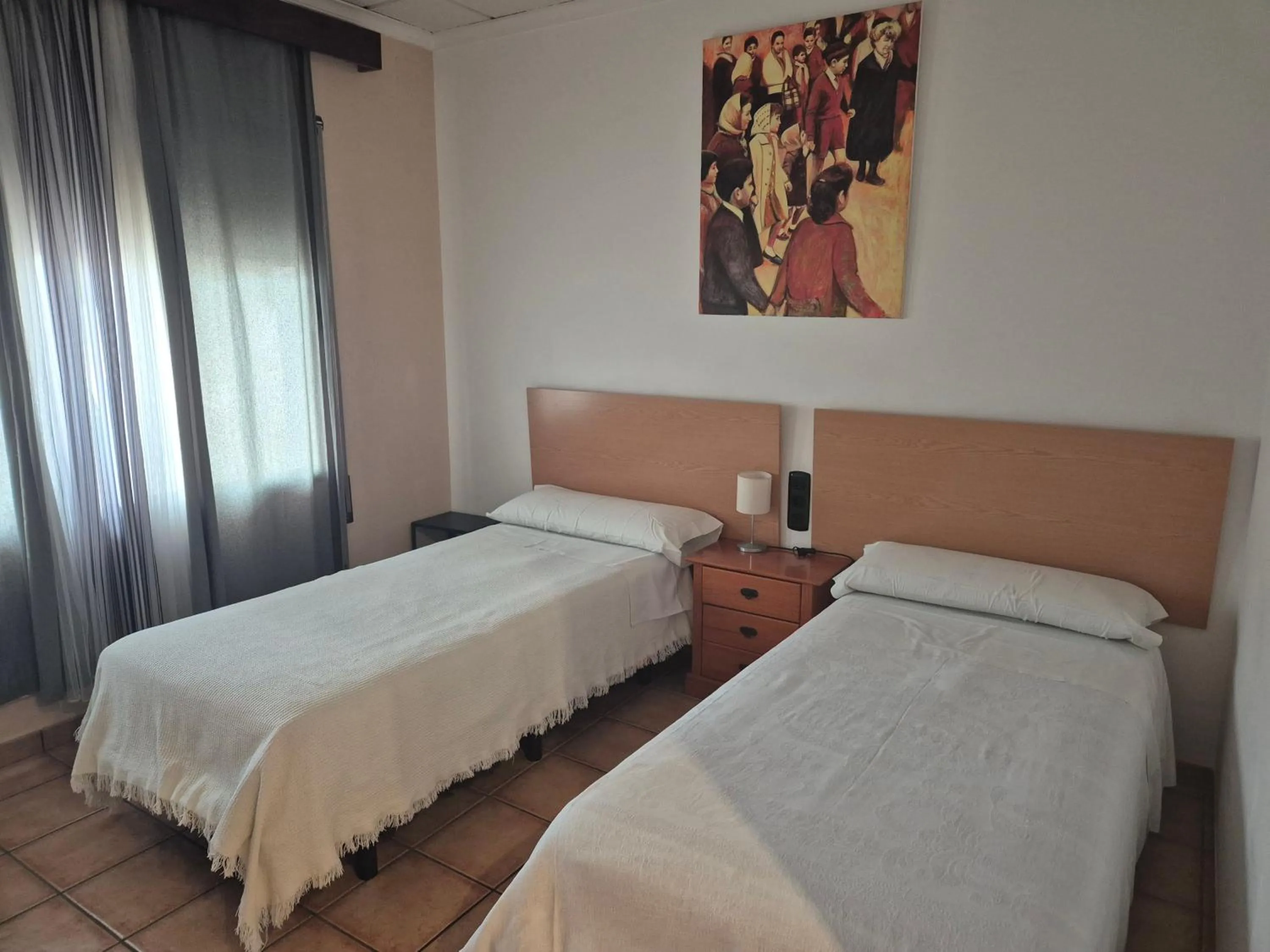 Bed in Hotel Bon Lloc