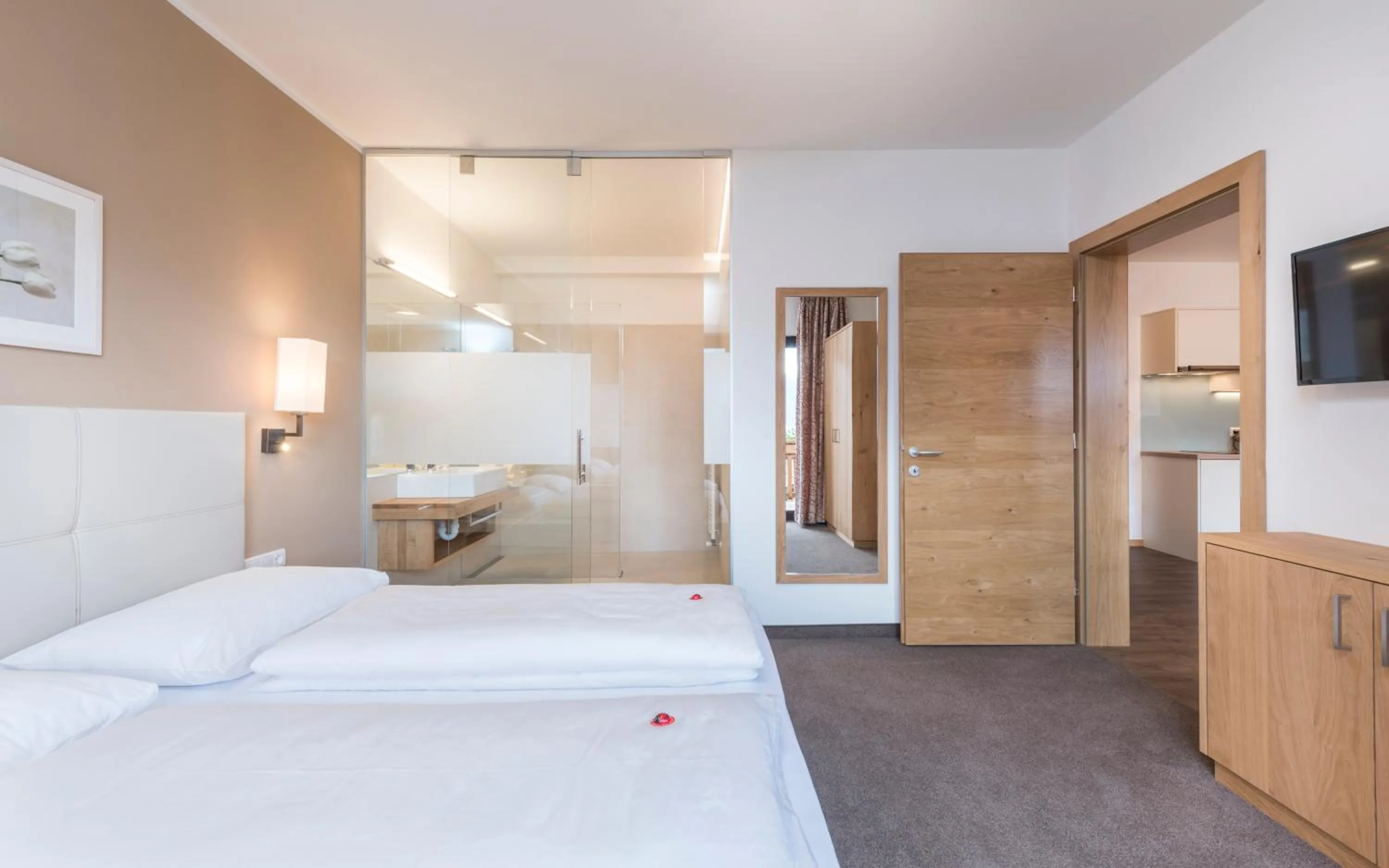 Photo of the whole room, Bed in Residence Wiesenhof