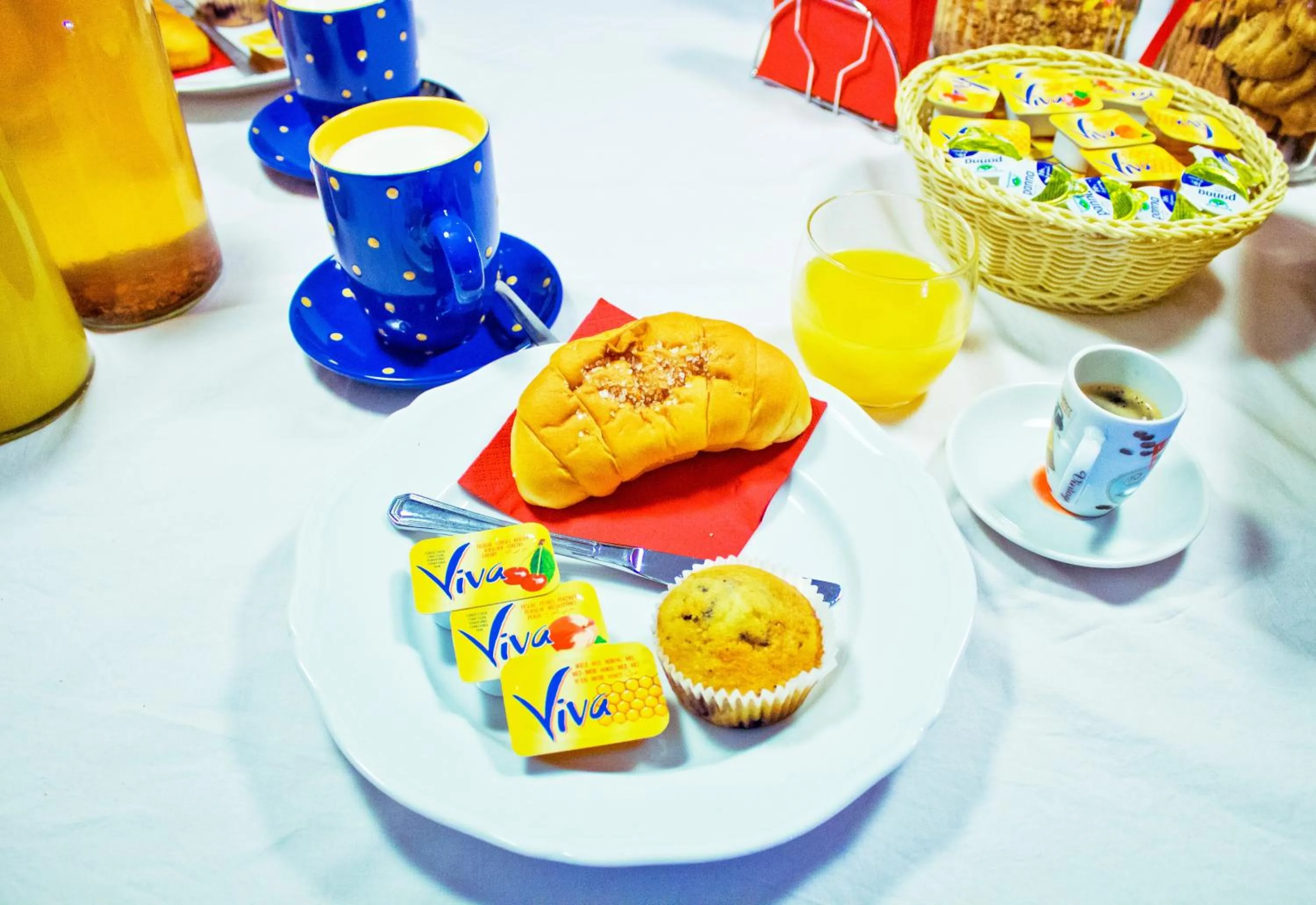 Food close-up in B&B Selvarossa