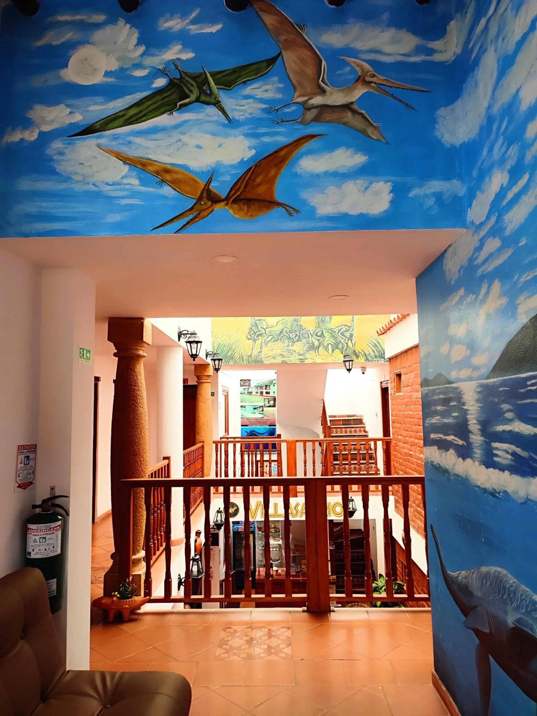 Seating area in HOTEL SPA Villasaurio