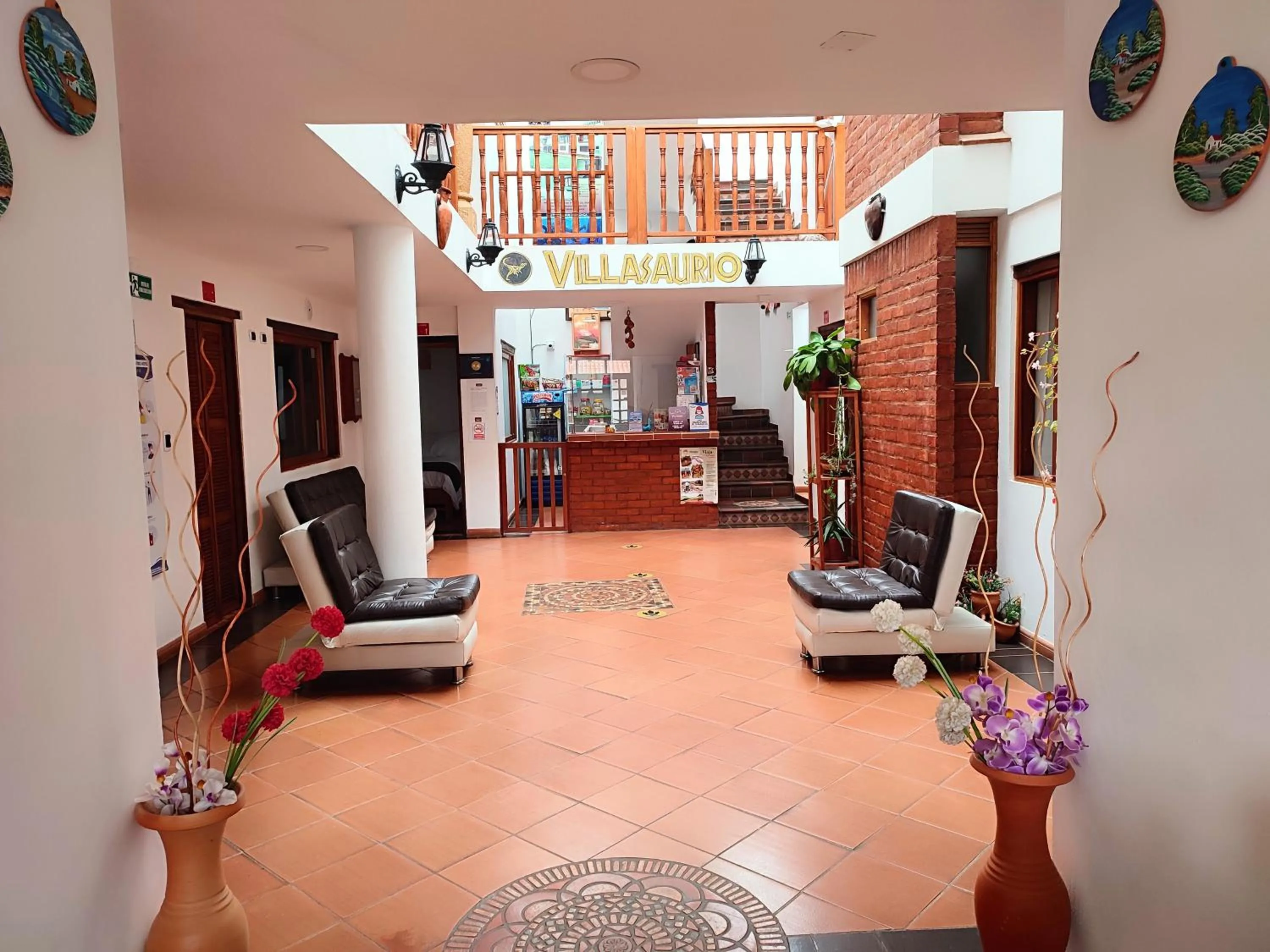 Living room in HOTEL SPA Villasaurio