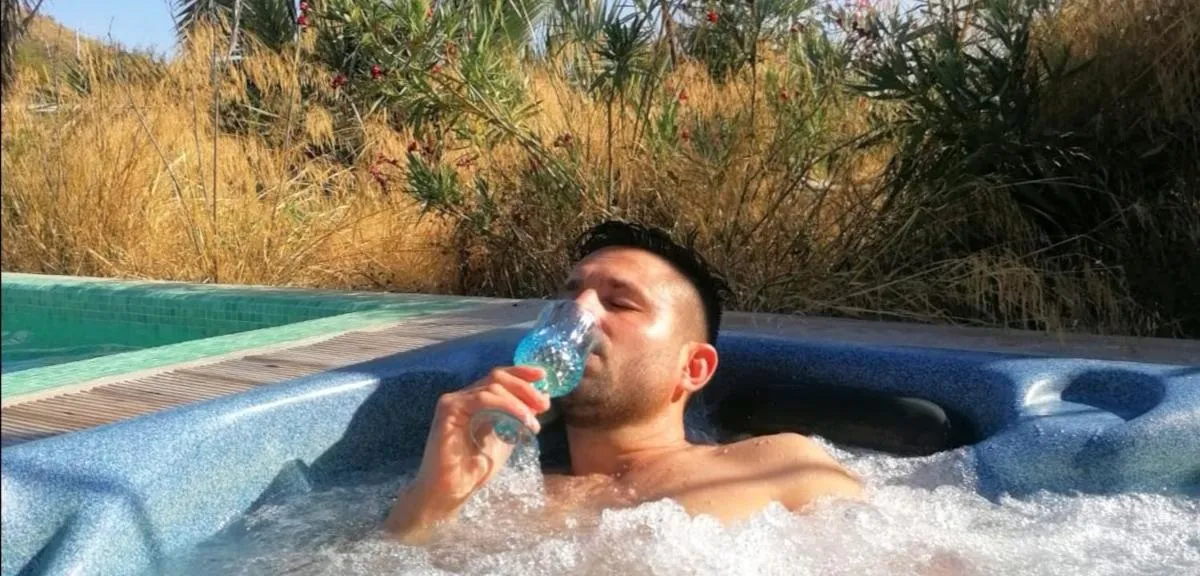 Hot Tub in Casona Granado