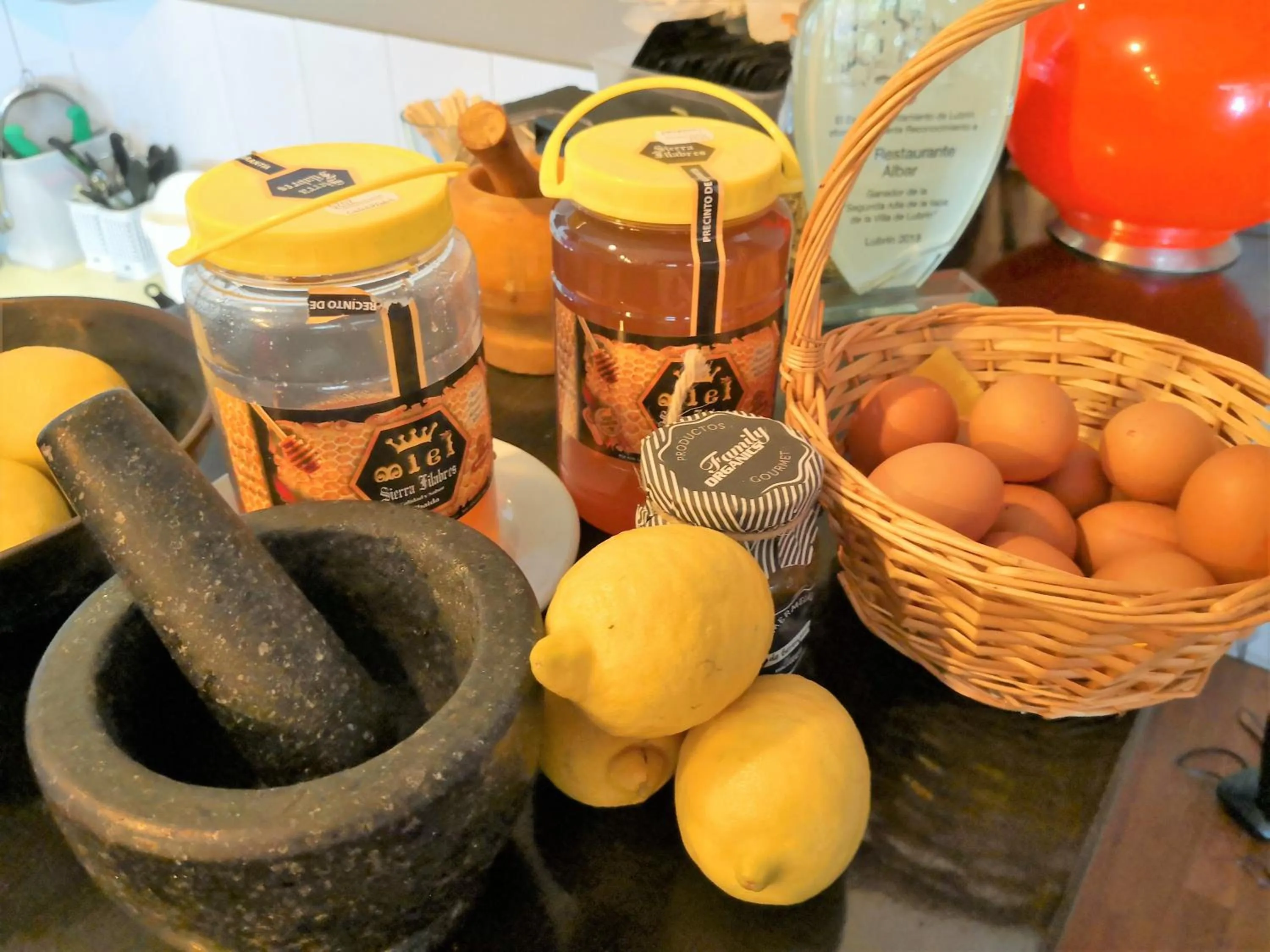 Food and drinks in Casona Granado