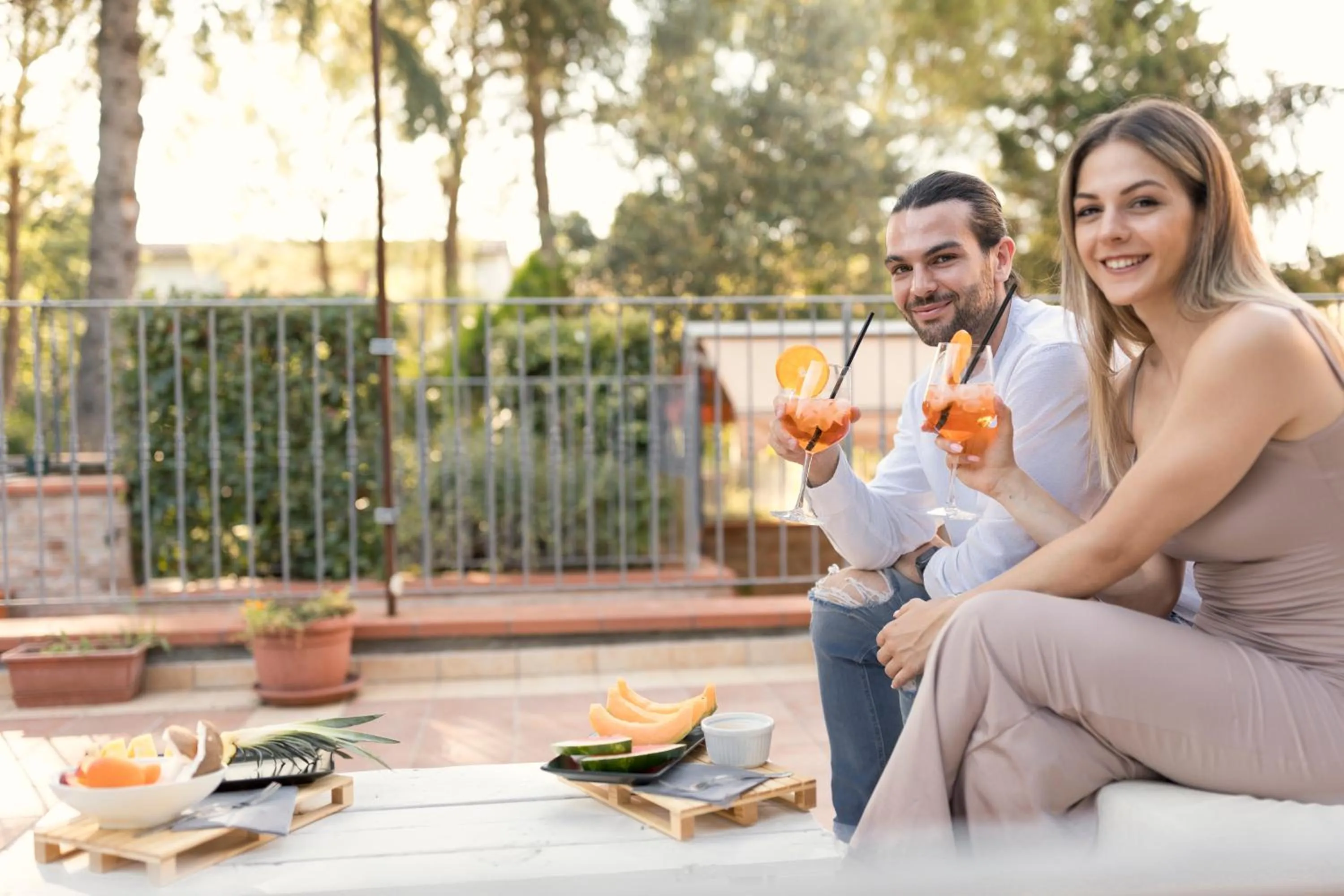 Garden in Hotel La Pace