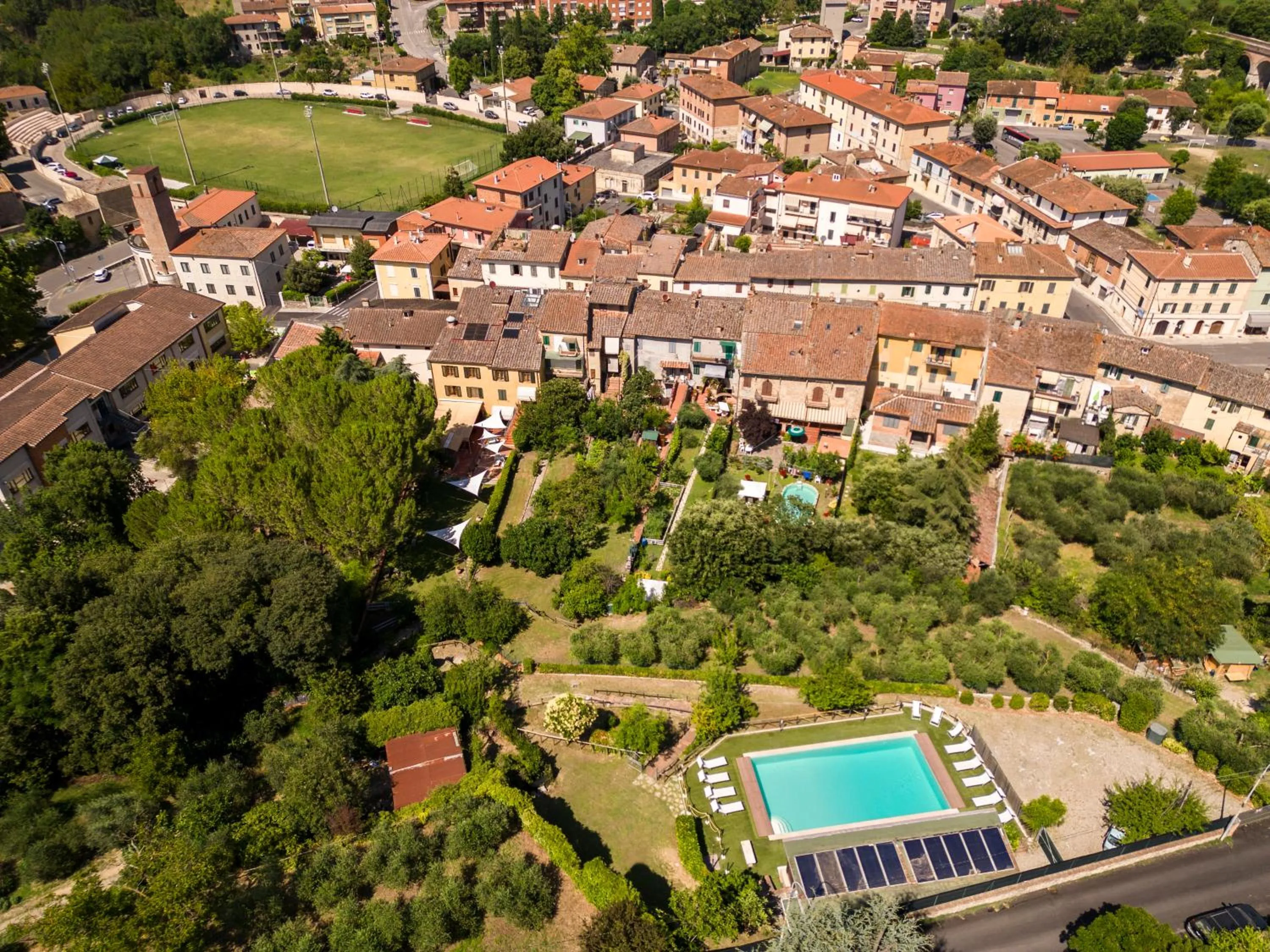Swimming pool in Hotel La Pace