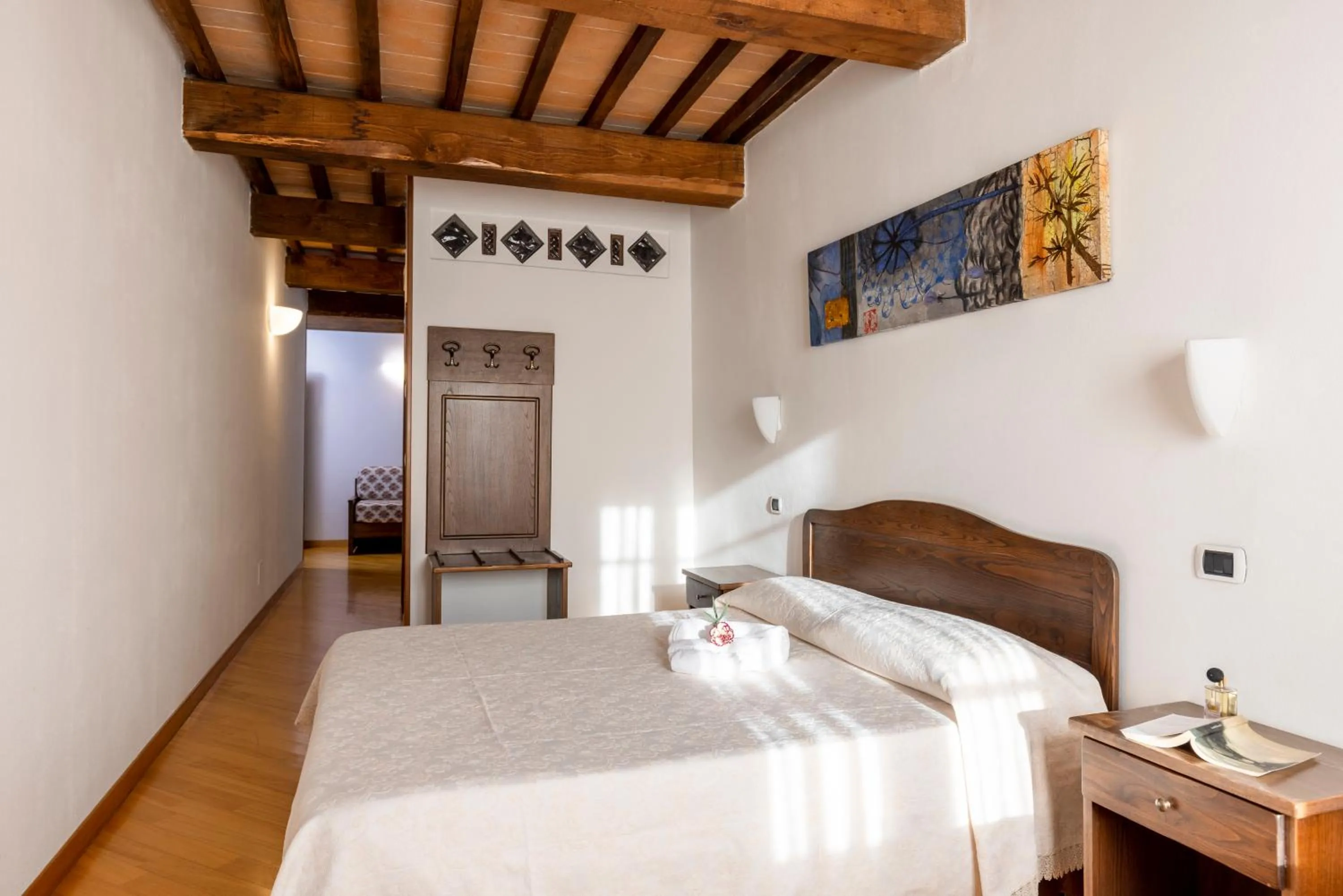 Bed in Hotel La Pace