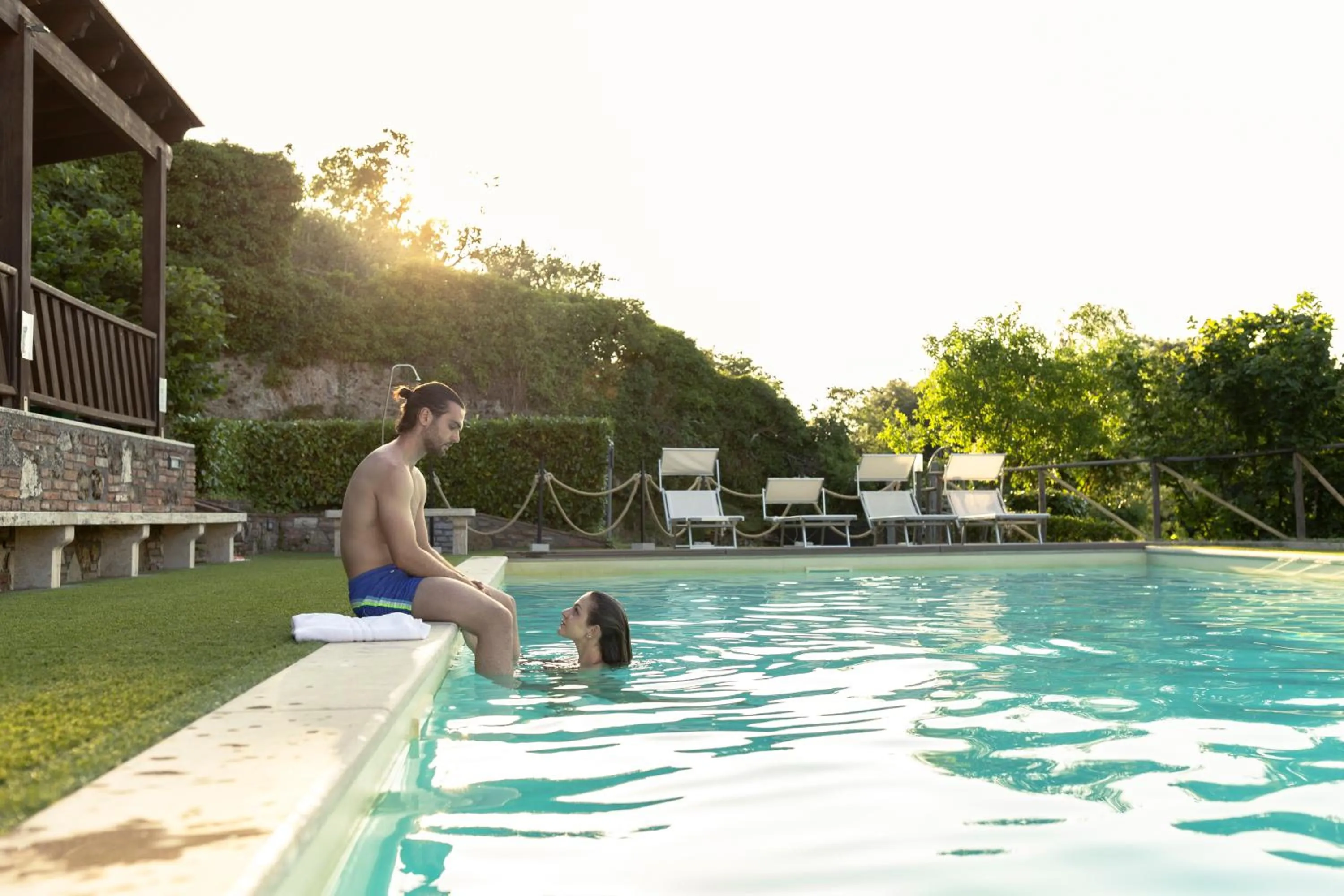 Swimming pool in Hotel La Pace