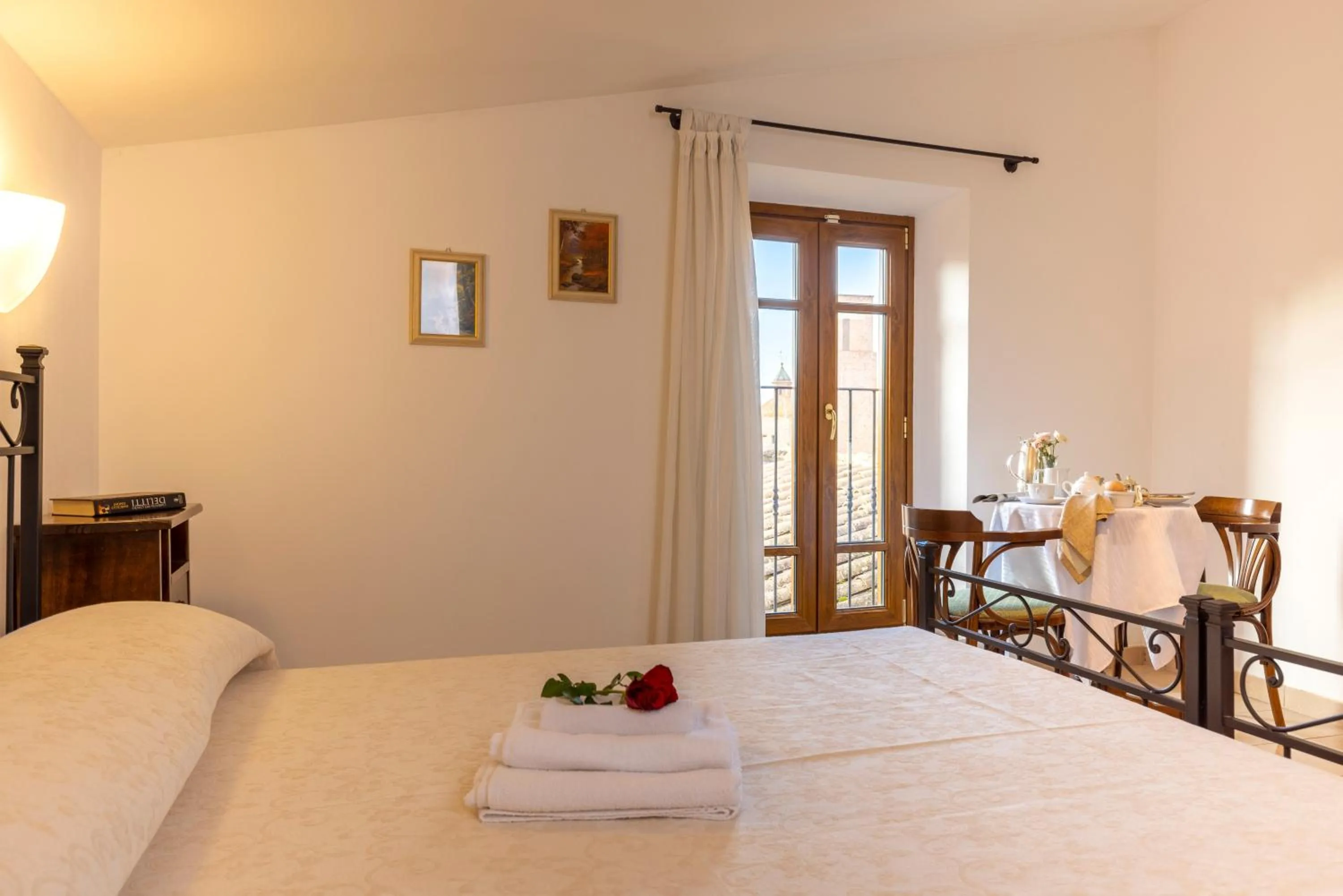 Bed in Hotel La Pace