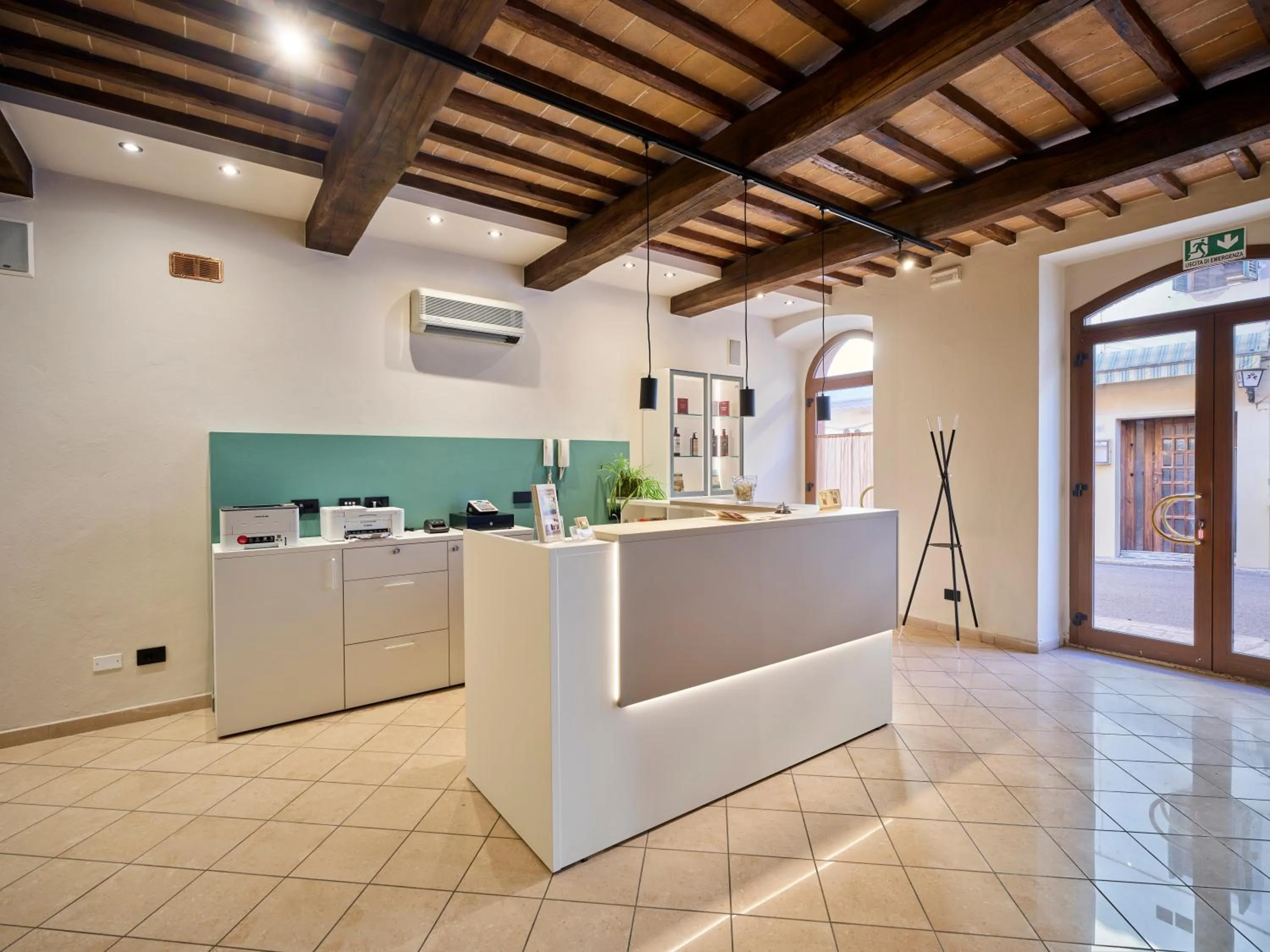 Lobby or reception in Hotel La Pace