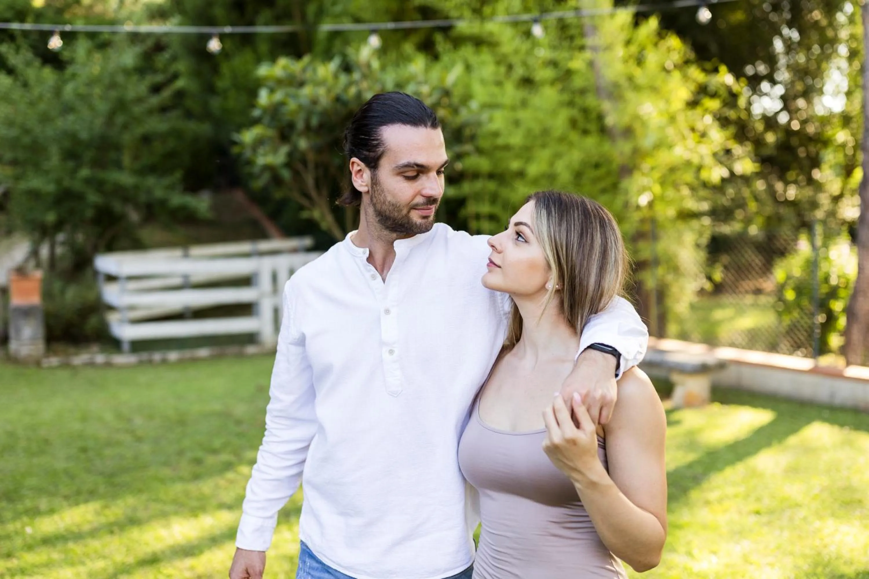 Garden in Hotel La Pace