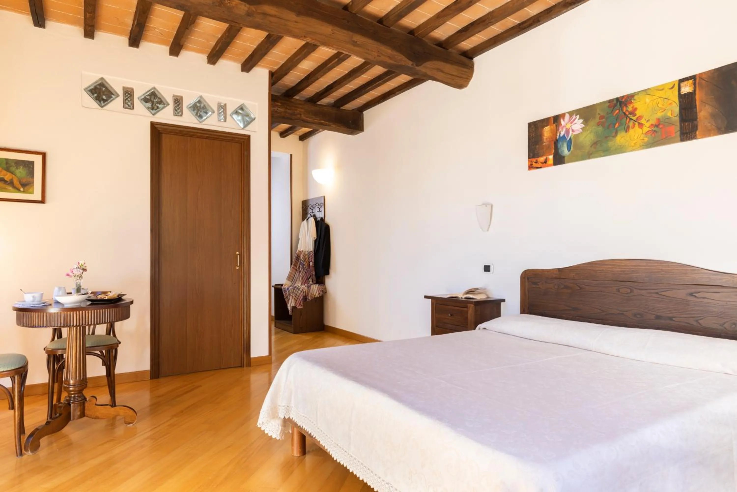 Bed in Hotel La Pace