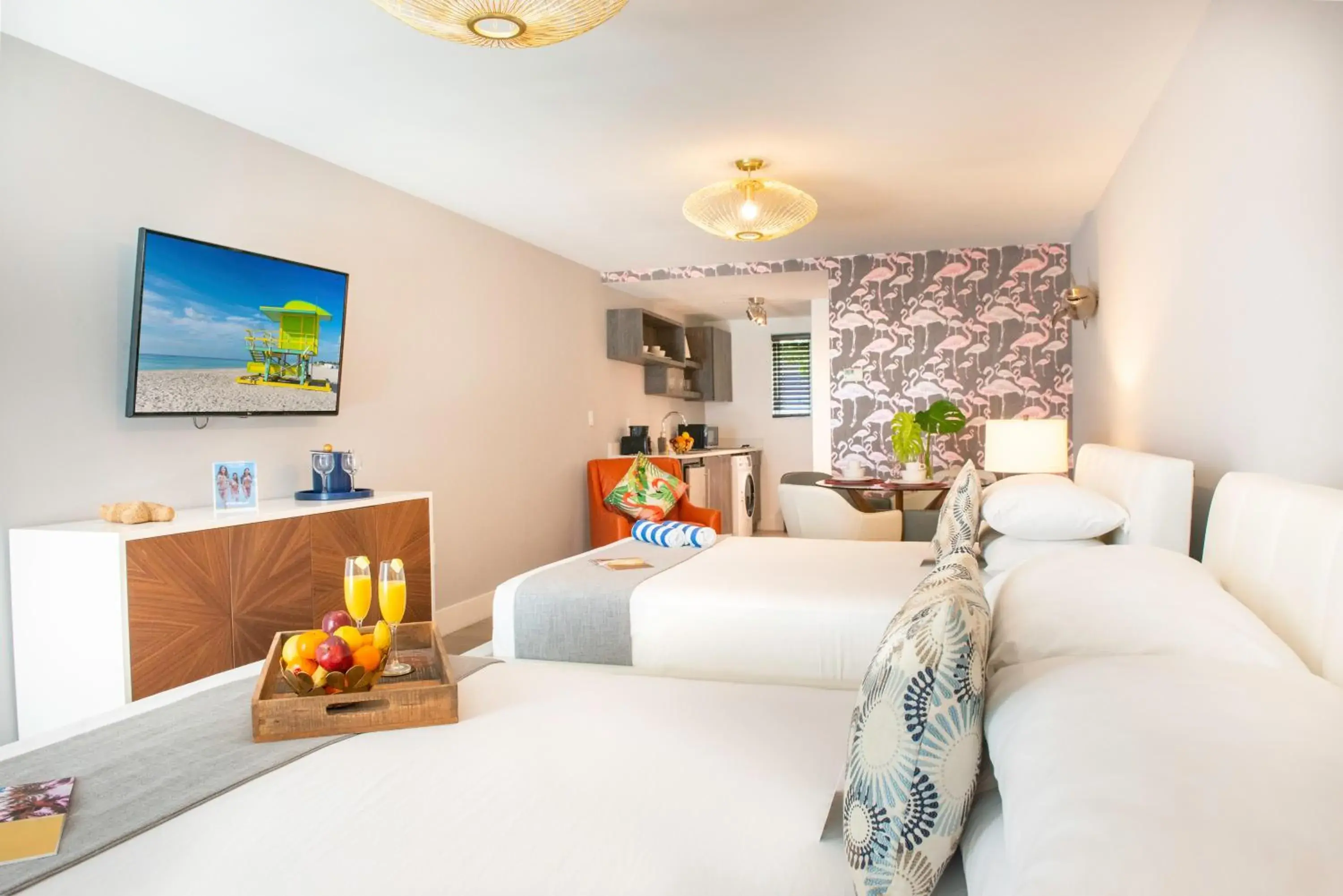 Studio Double Queen in Waterside Hotel and Suites Studio Double Queen in Waterside Hotel and Suites