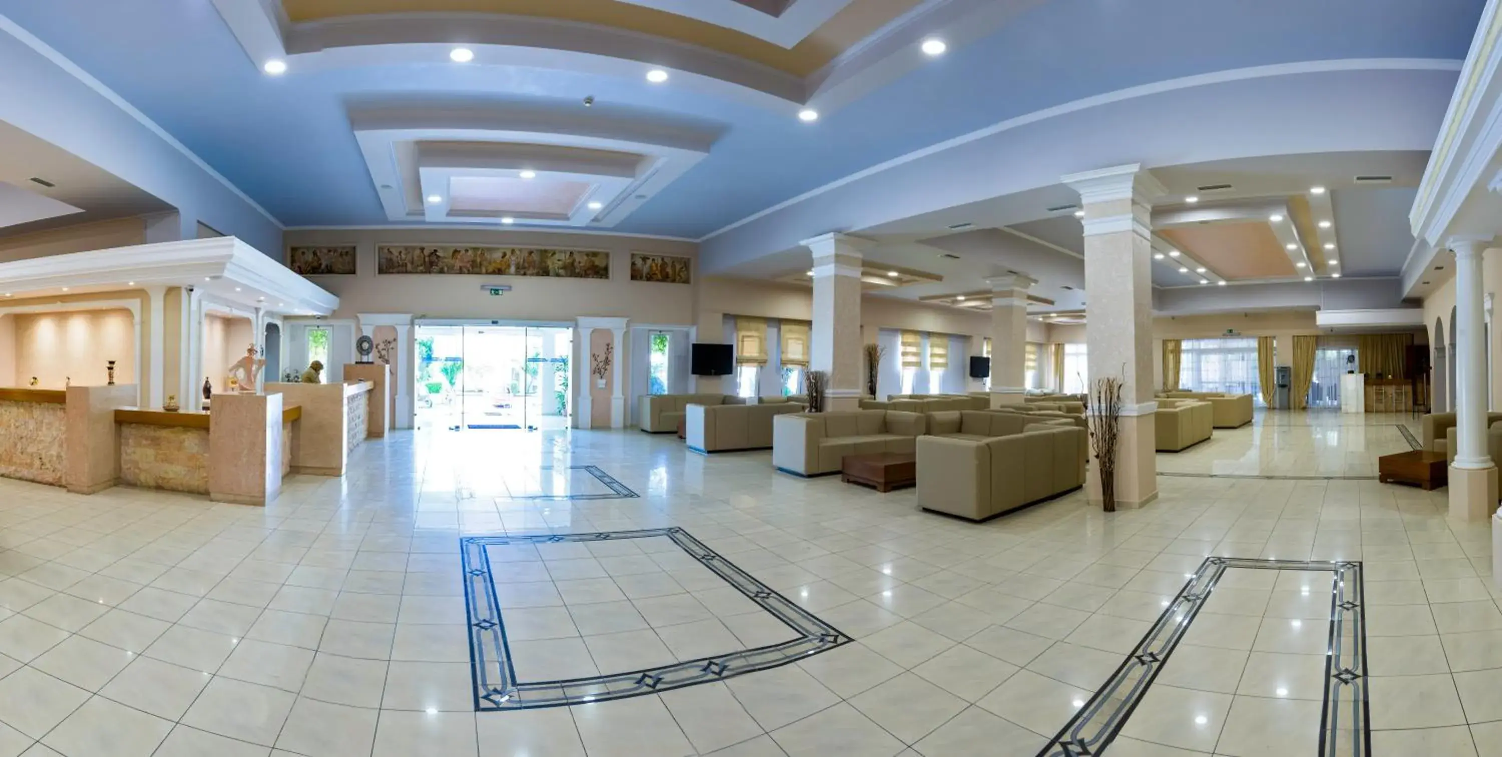 Lobby or reception in Gaia Royal Lobby or reception in Gaia Royal