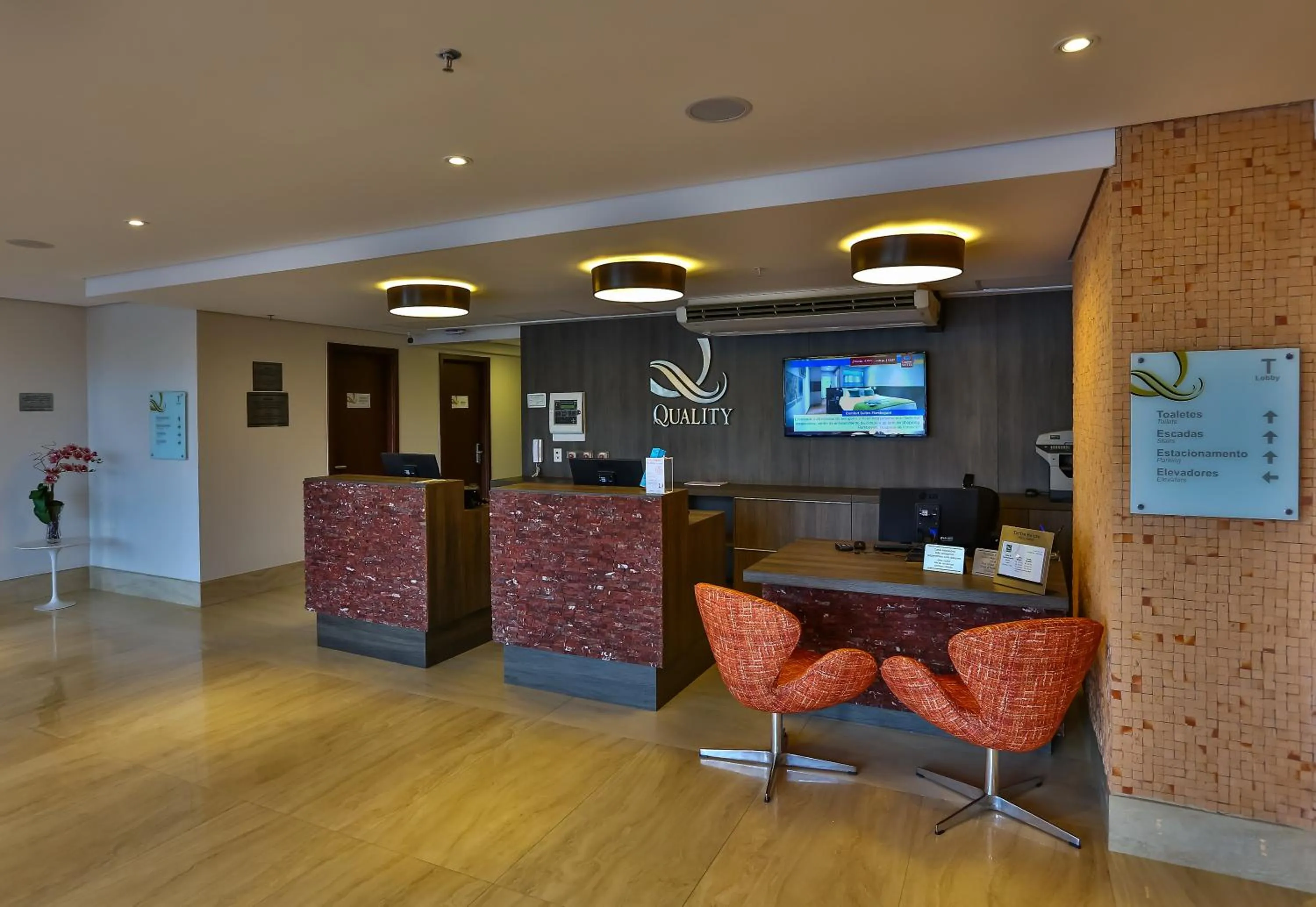 Lobby or reception in Quality Hotel Flamboyant