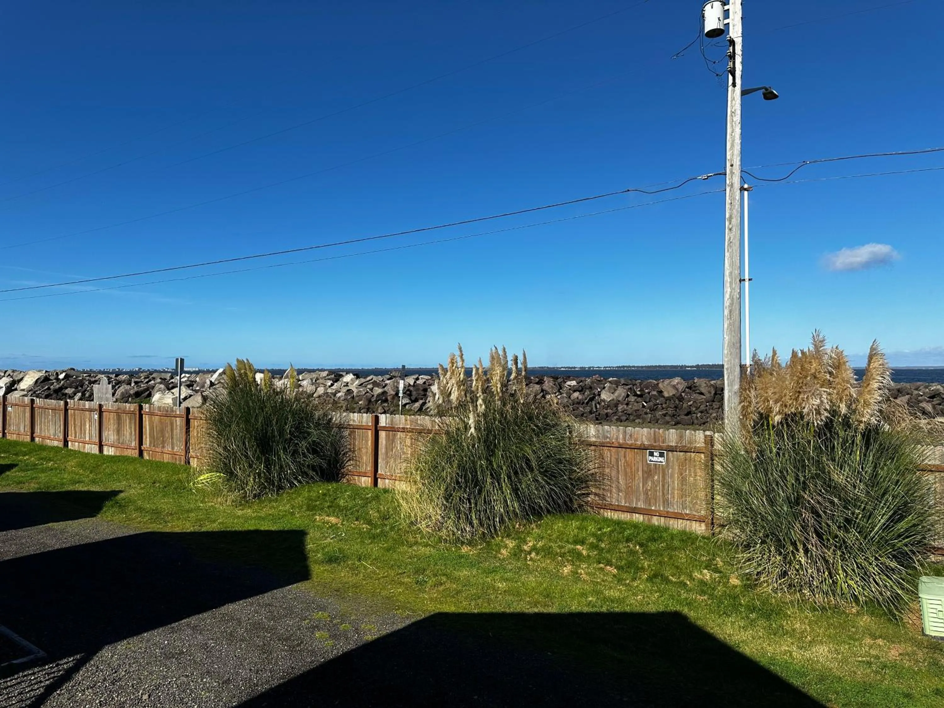 Sea view in Westport Marina Cottages