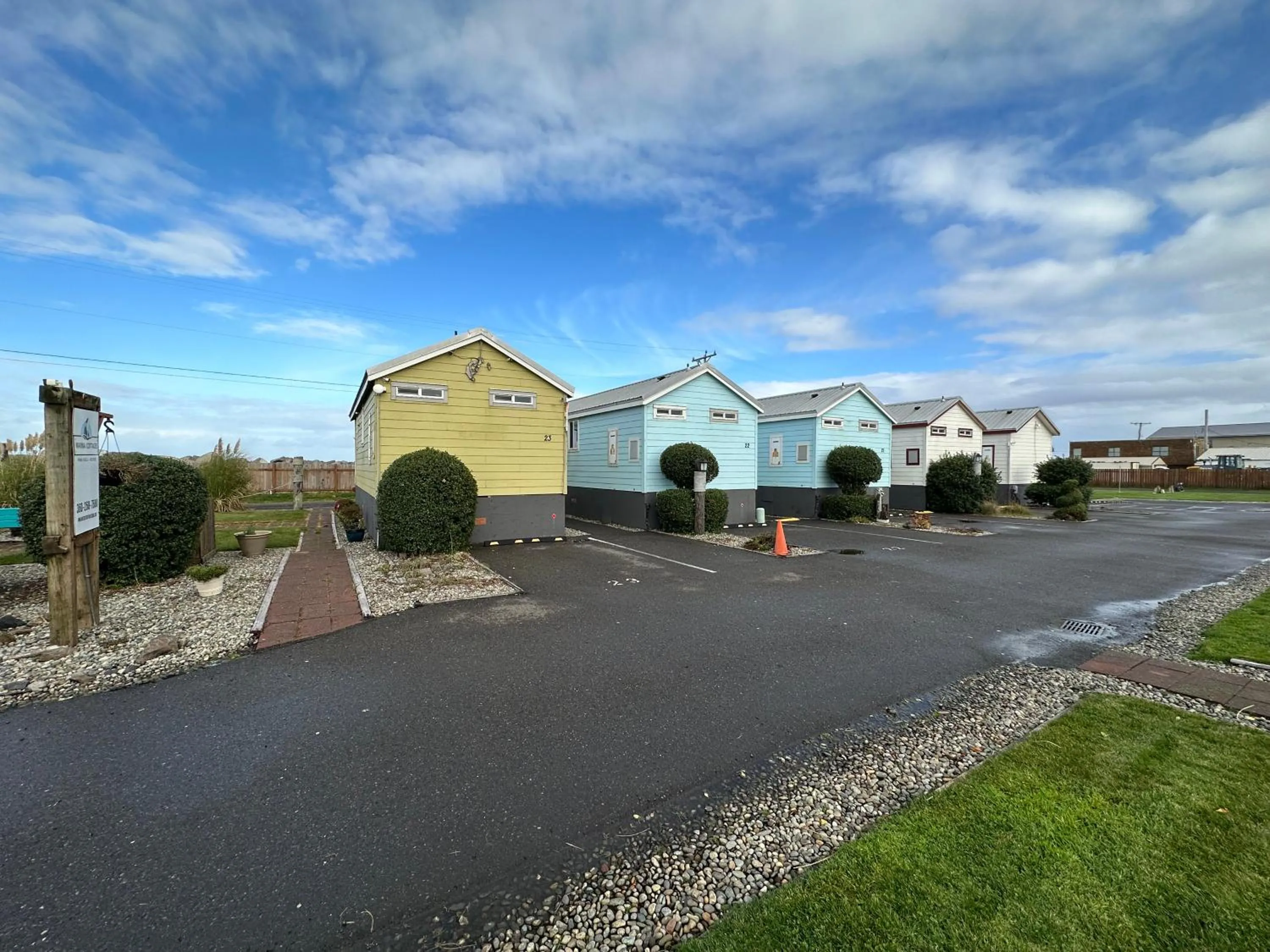 Property building in Westport Marina Cottages