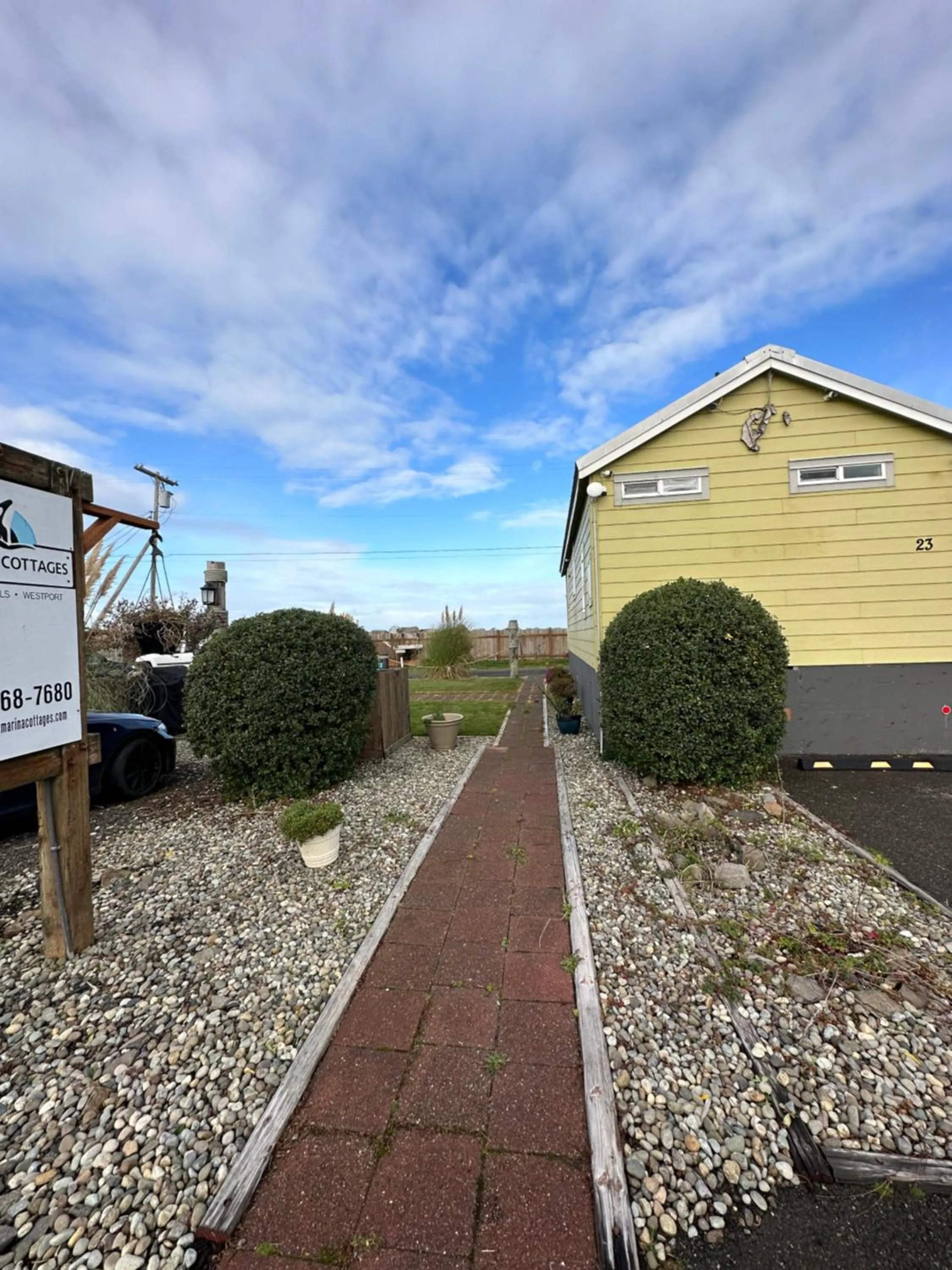 Property building in Westport Marina Cottages