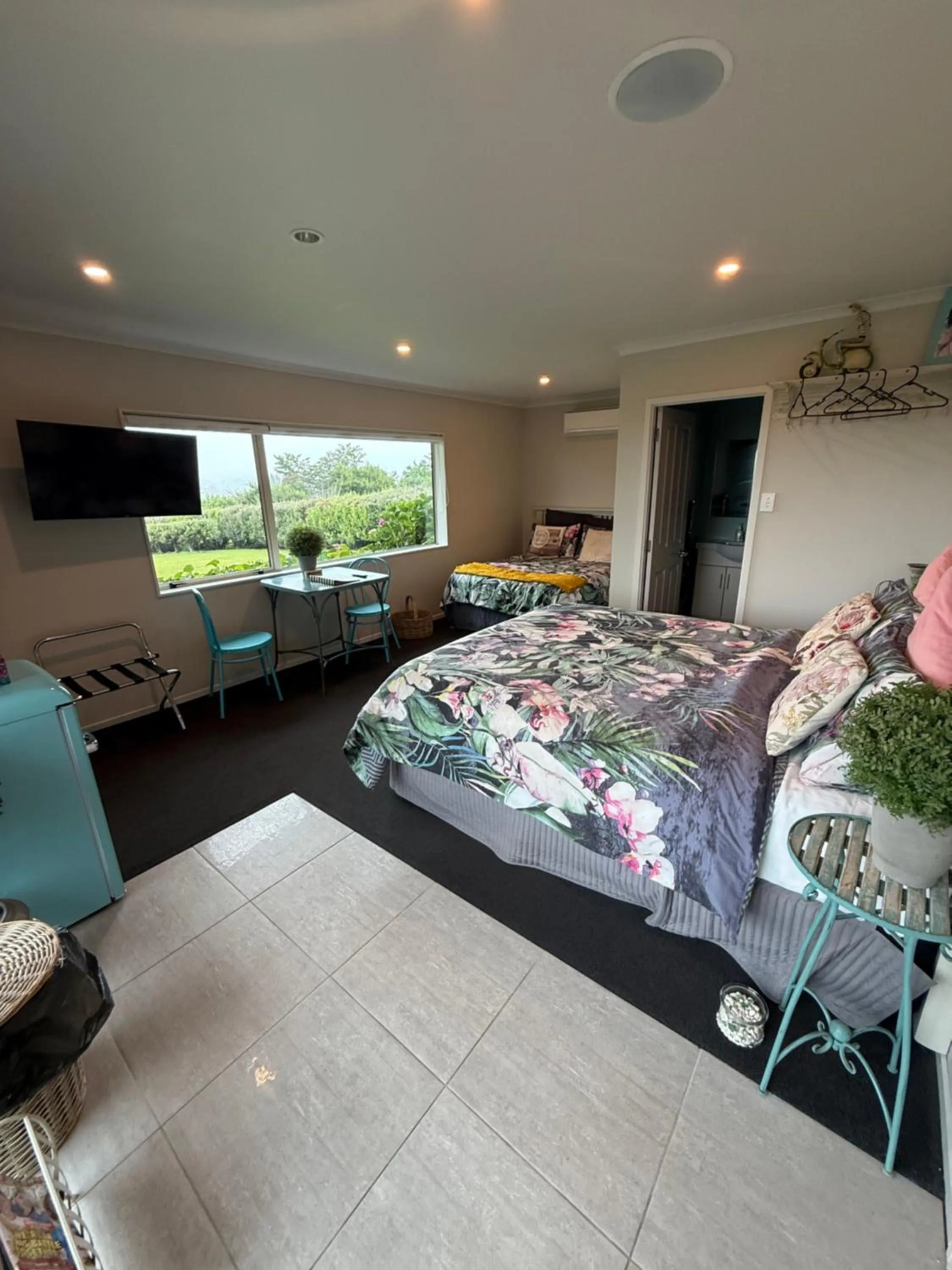 Bed in Waitomo Orchard Estate B&B