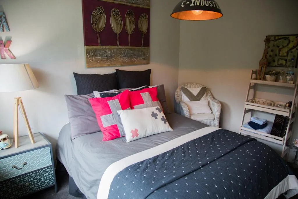 Bedroom, Bed in Waitomo Orchard Estate B&B