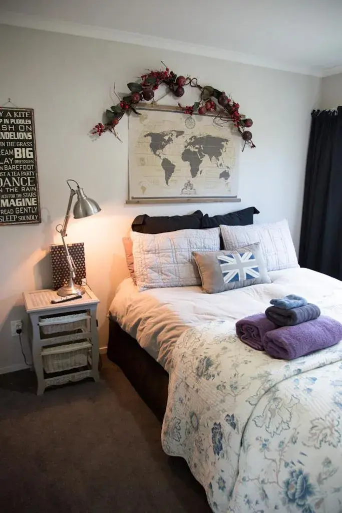 Floor plan, Bed in Waitomo Orchard Estate B&B Floor plan, Bed in Waitomo Orchard Estate B&B