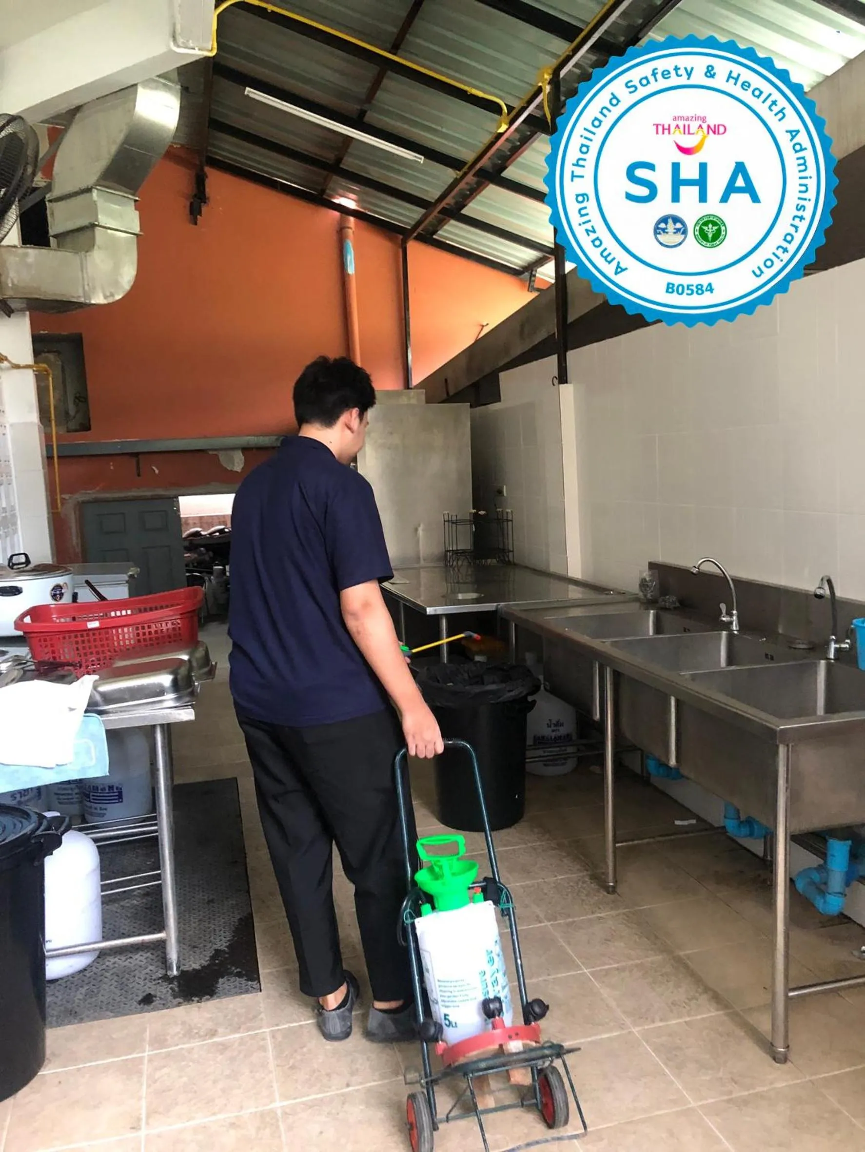 Property building in Jomtien Longstay Hotel - SHA Plus Certified