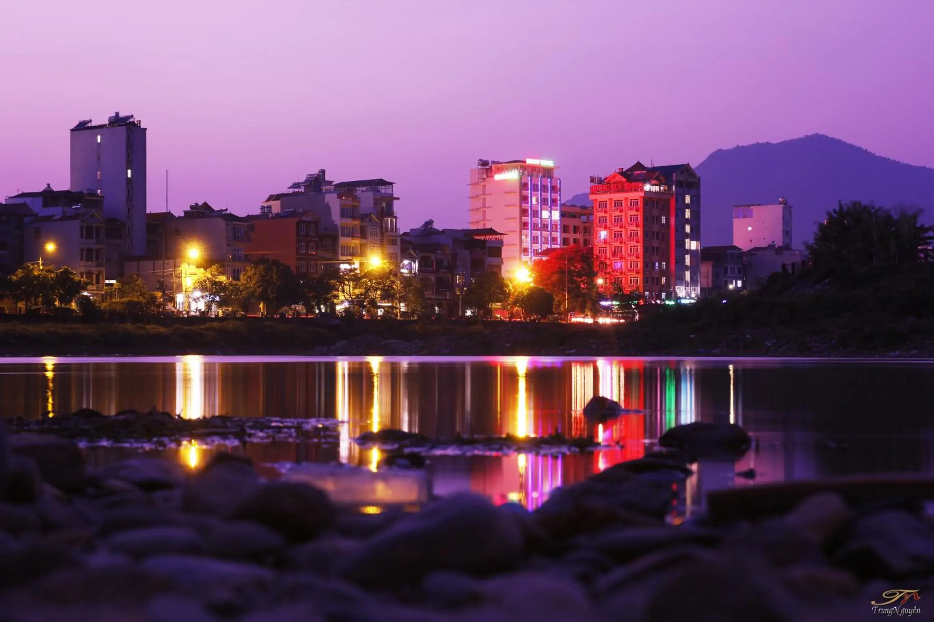 River view in Jeanne Hotel River view in Jeanne Hotel