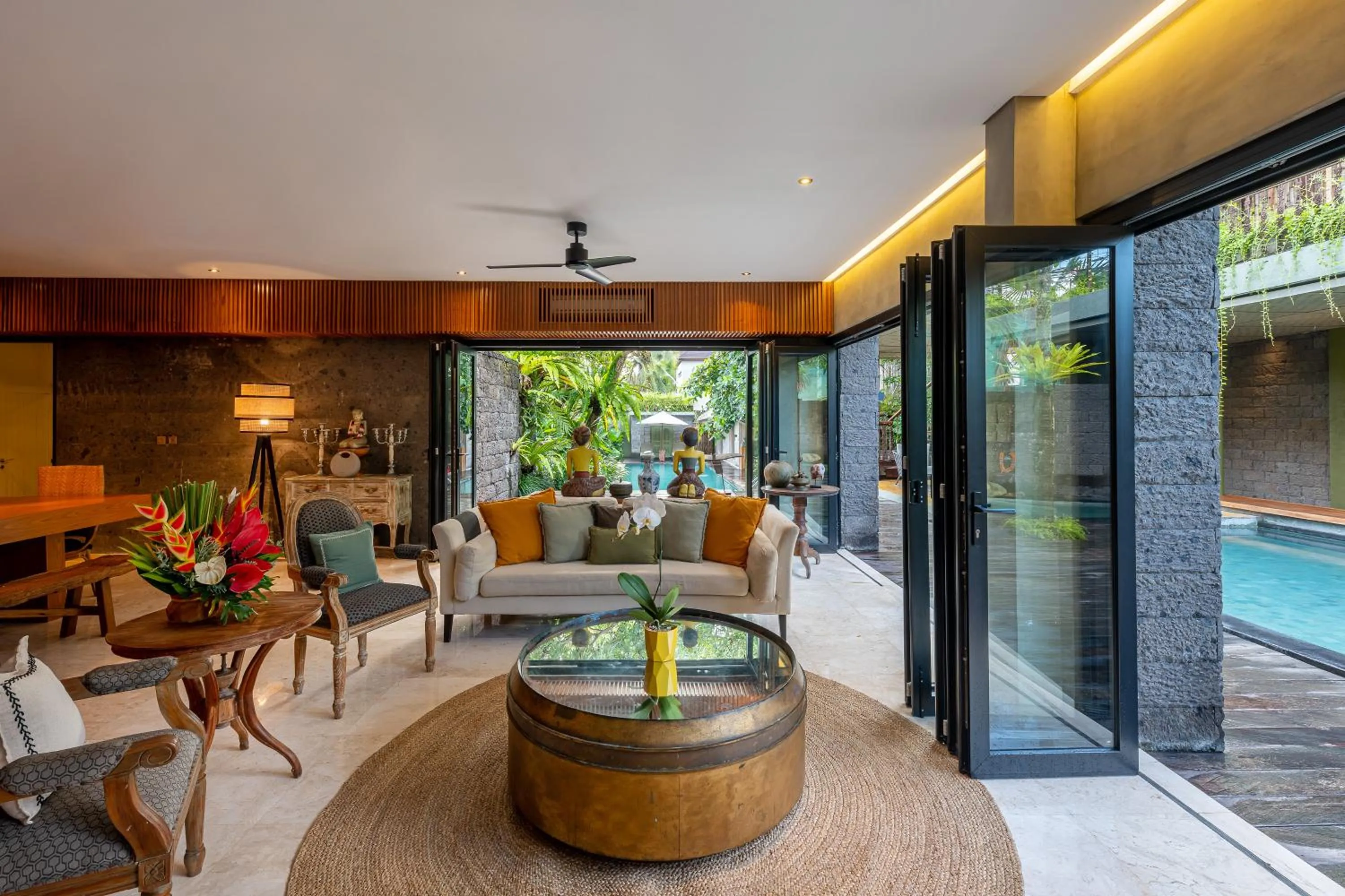 Lobby or reception in Jadine Bali Villa by Nagisa Bali