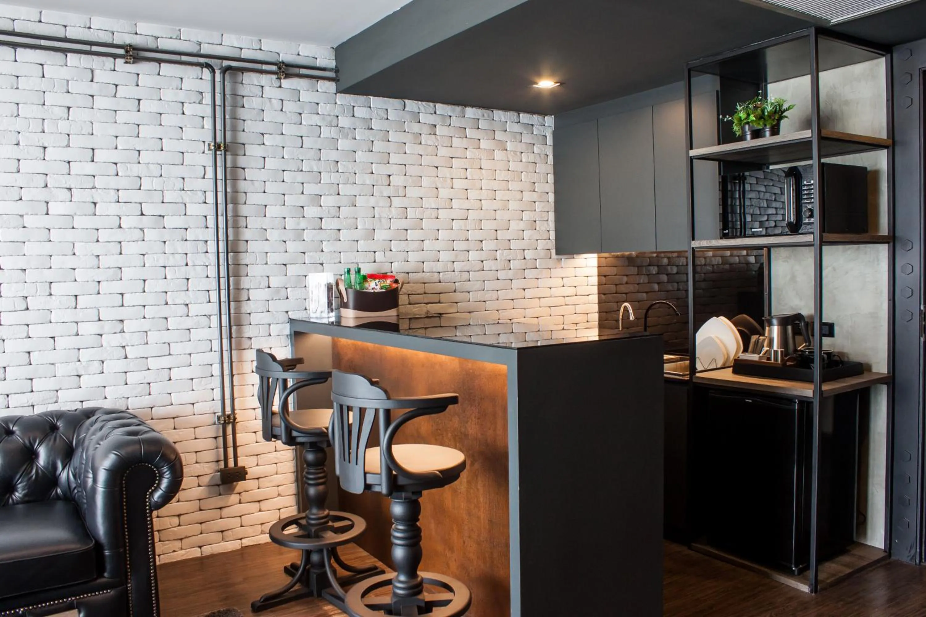 Living room in S Hadyai Hotel