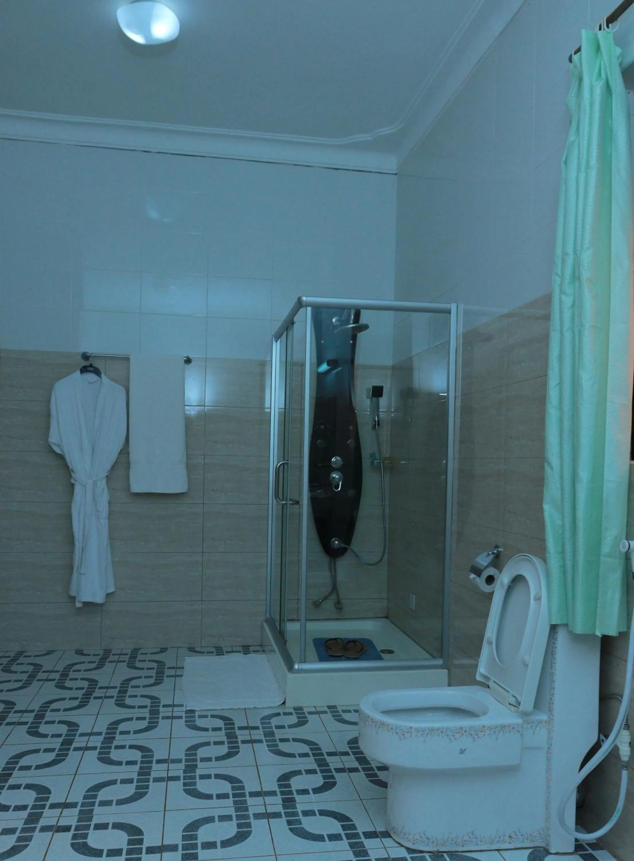 Shower in Mowicribs Hotel and Spa
