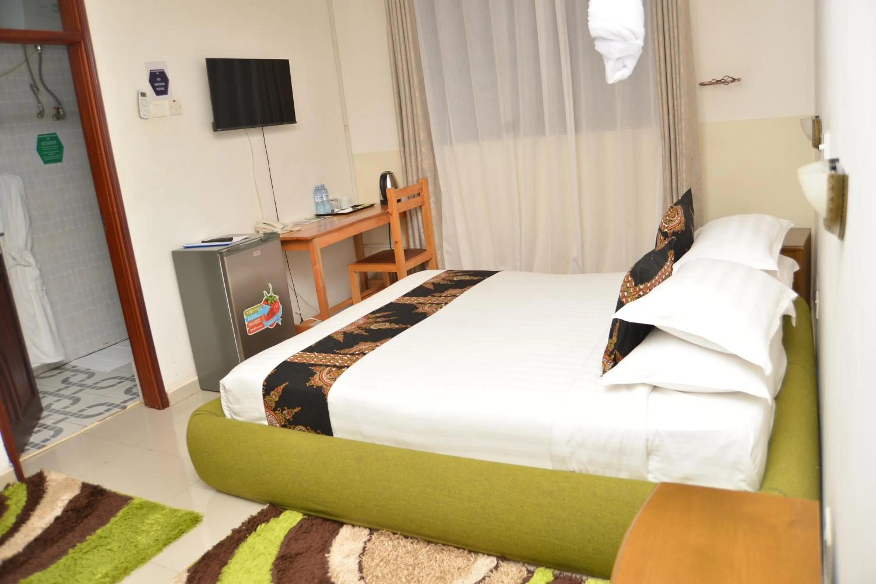 Bed in Mowicribs Hotel and Spa