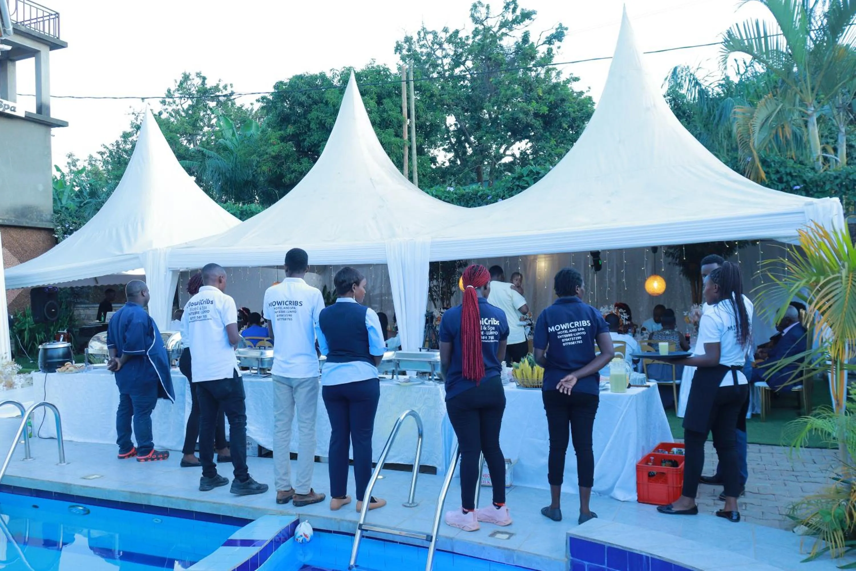 Staff in Mowicribs Hotel and Spa