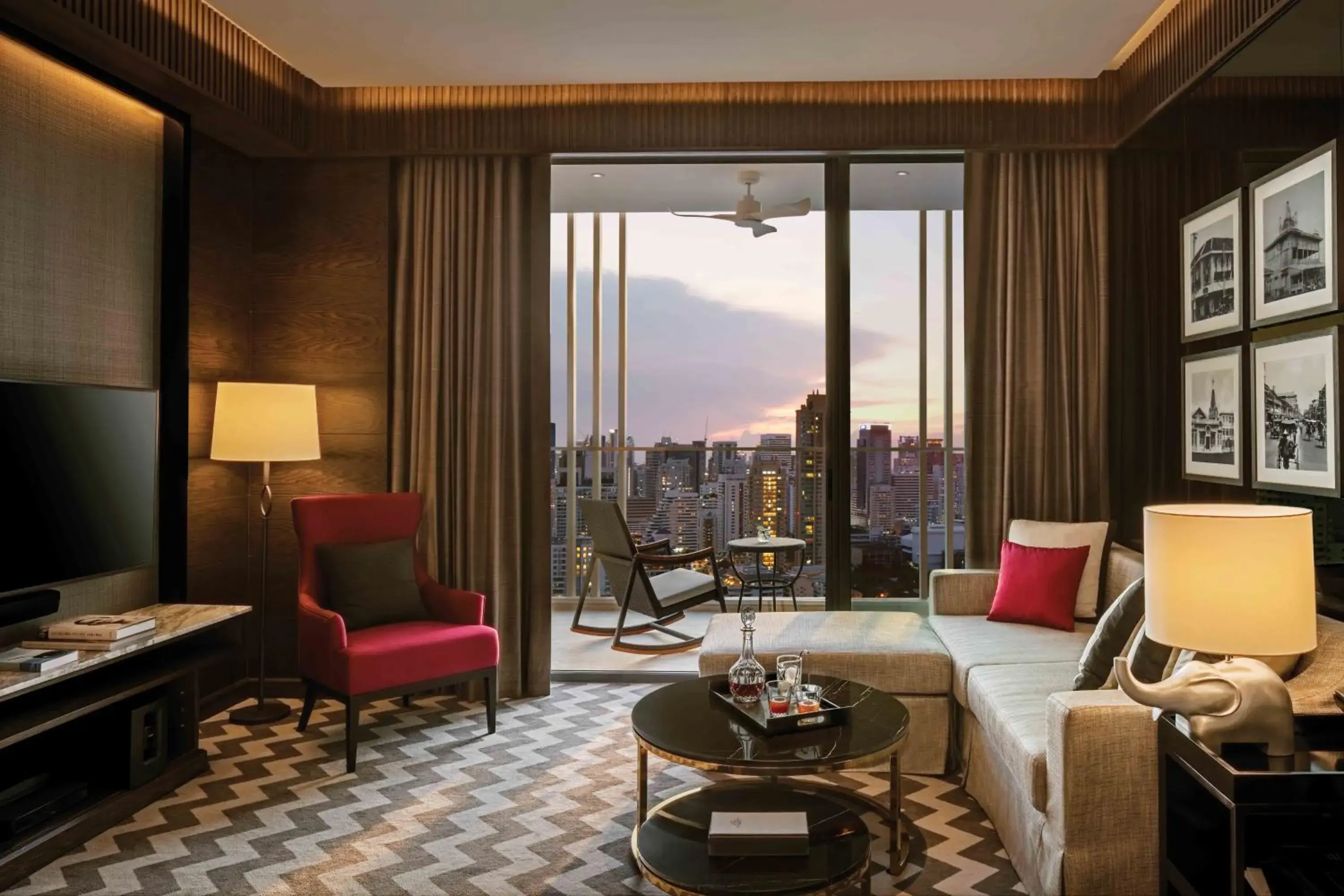 Living room in 137 Pillars Suites Bangkok Living room in 137 Pillars Suites Bangkok