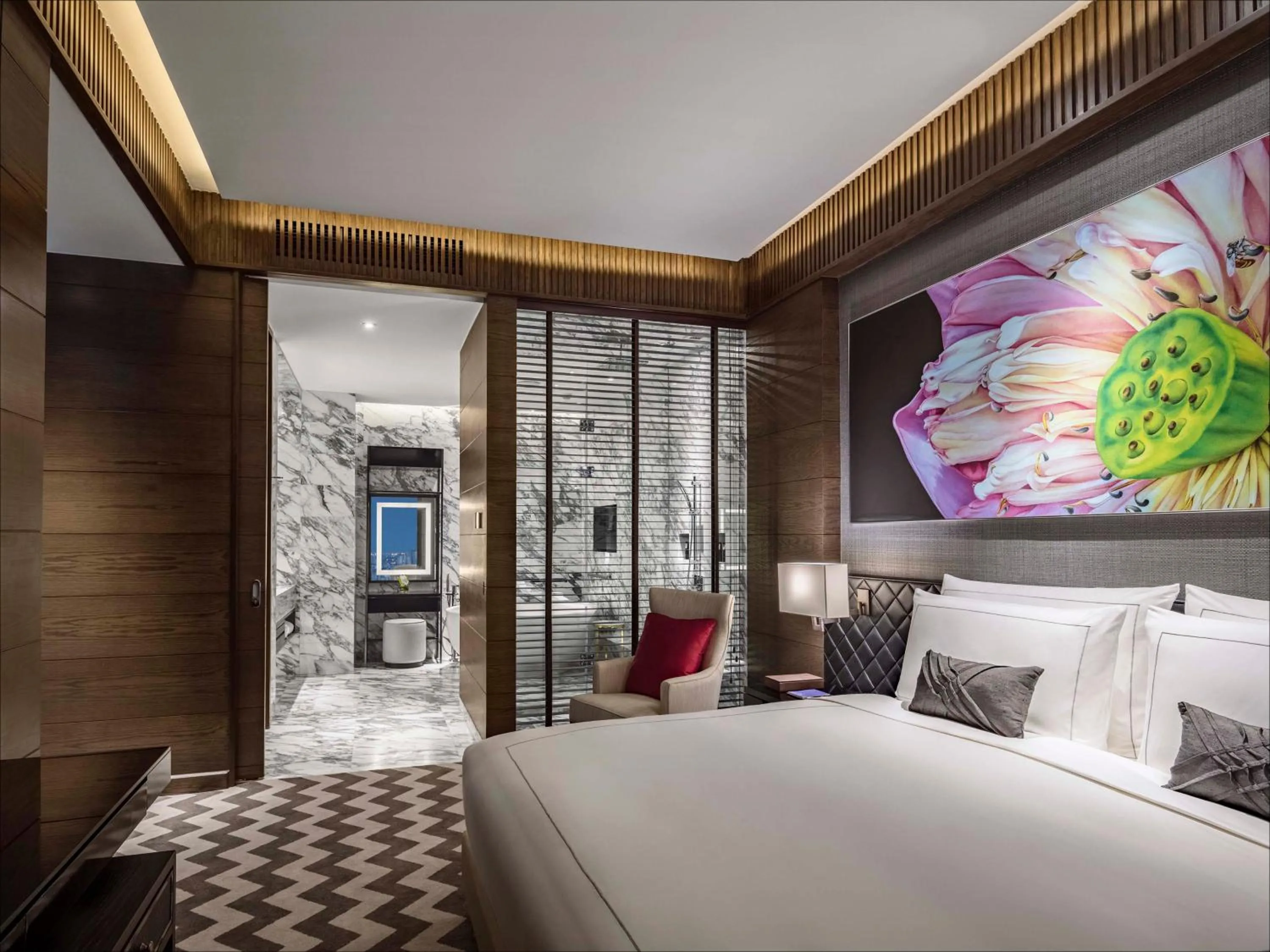 Bedroom, Bed in 137 Pillars Suites Bangkok