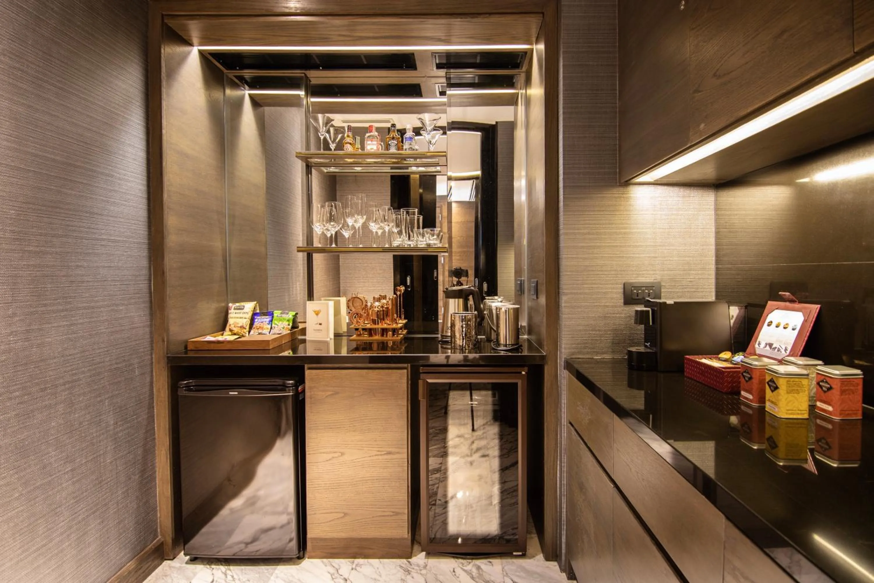 minibar in 137 Pillars Suites Bangkok